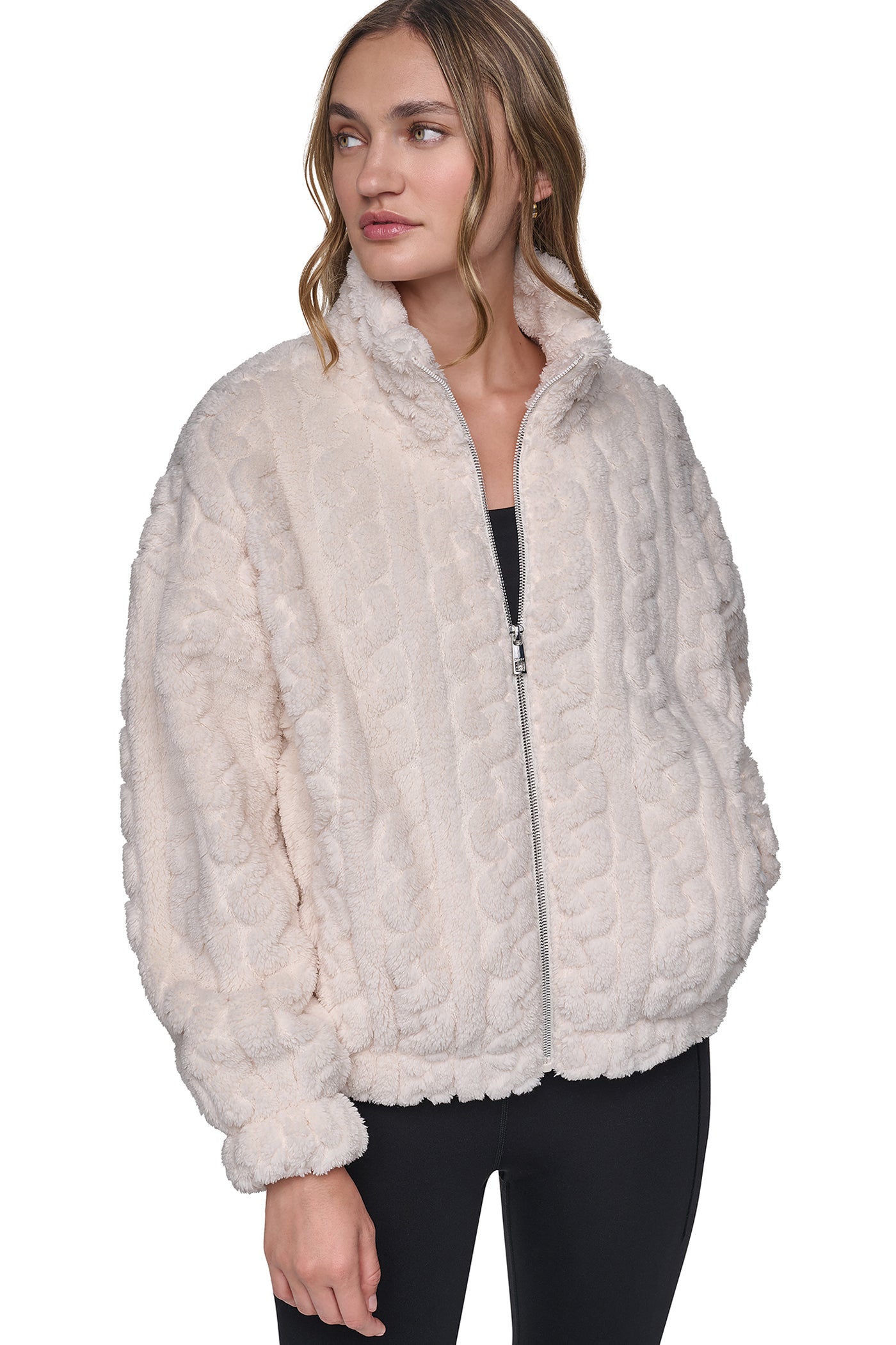 CABLE SHERPA FULL ZIP JACKET VIEW 1