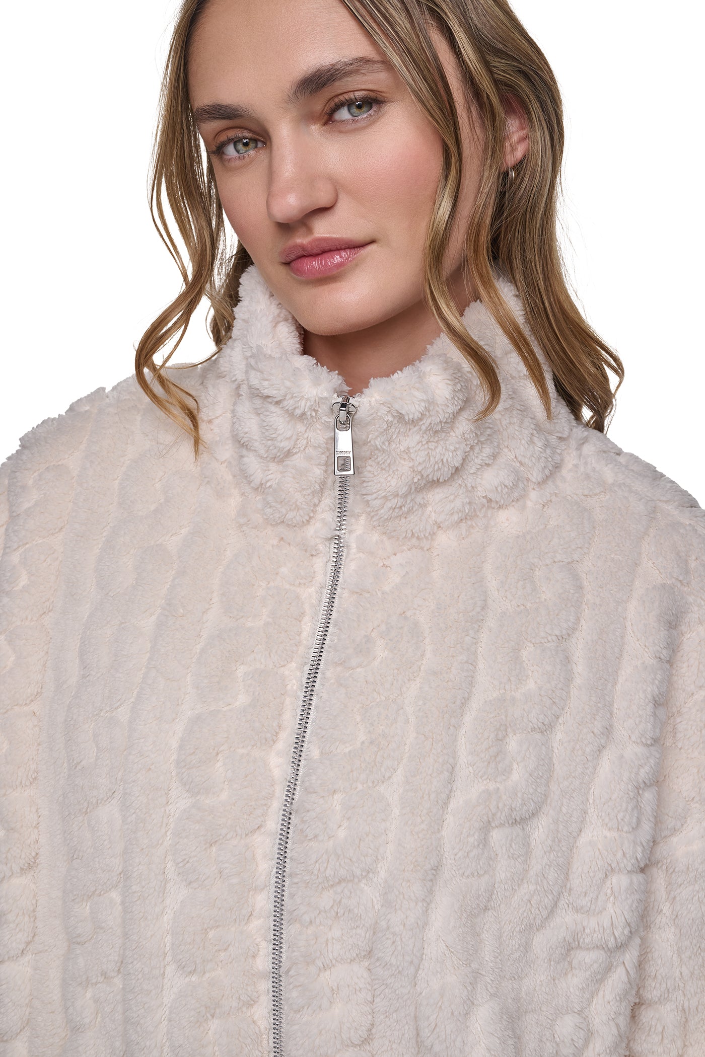 CABLE SHERPA FULL ZIP JACKET VIEW 2