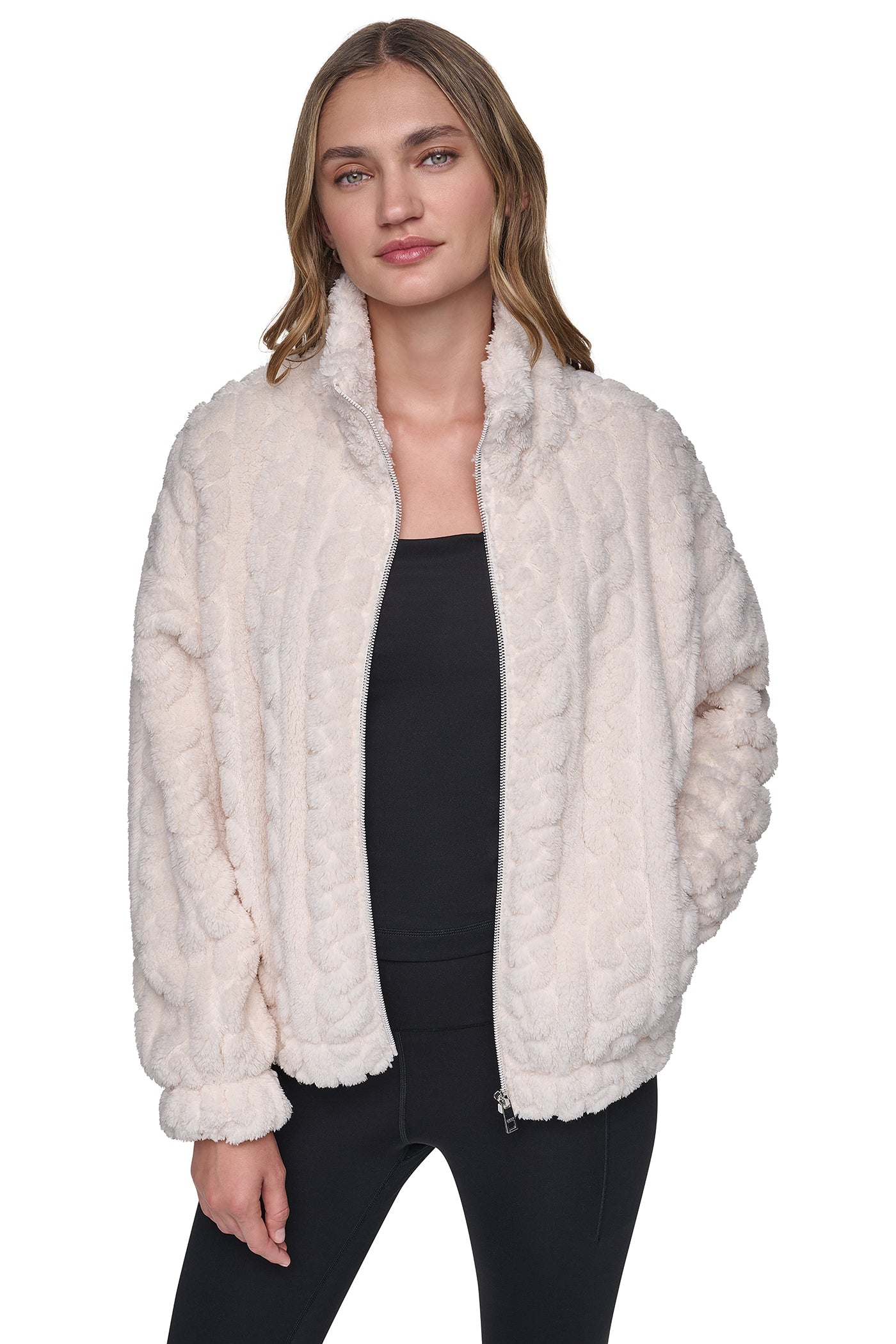 CABLE SHERPA FULL ZIP JACKET VIEW 4