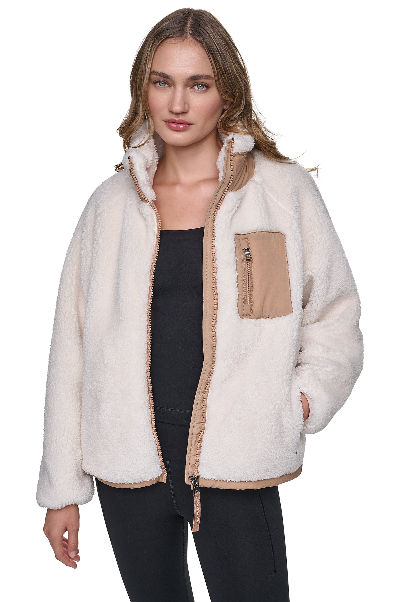 SHERPA FULL ZIP JACKET VIEW 1