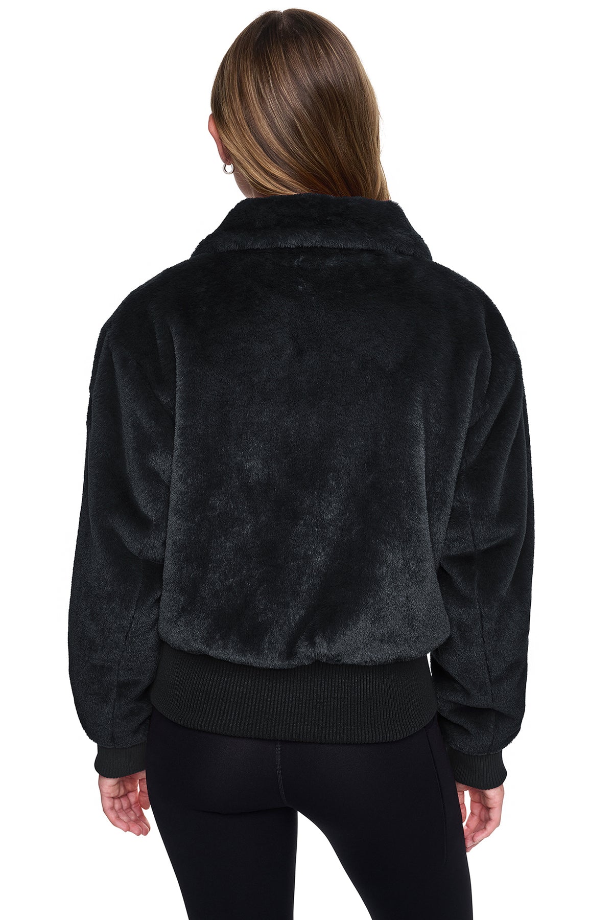 FAUX FUR BOMBER VIEW 2