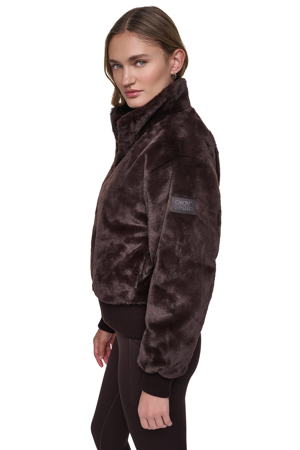 FAUX FUR BOMBER VIEW 2