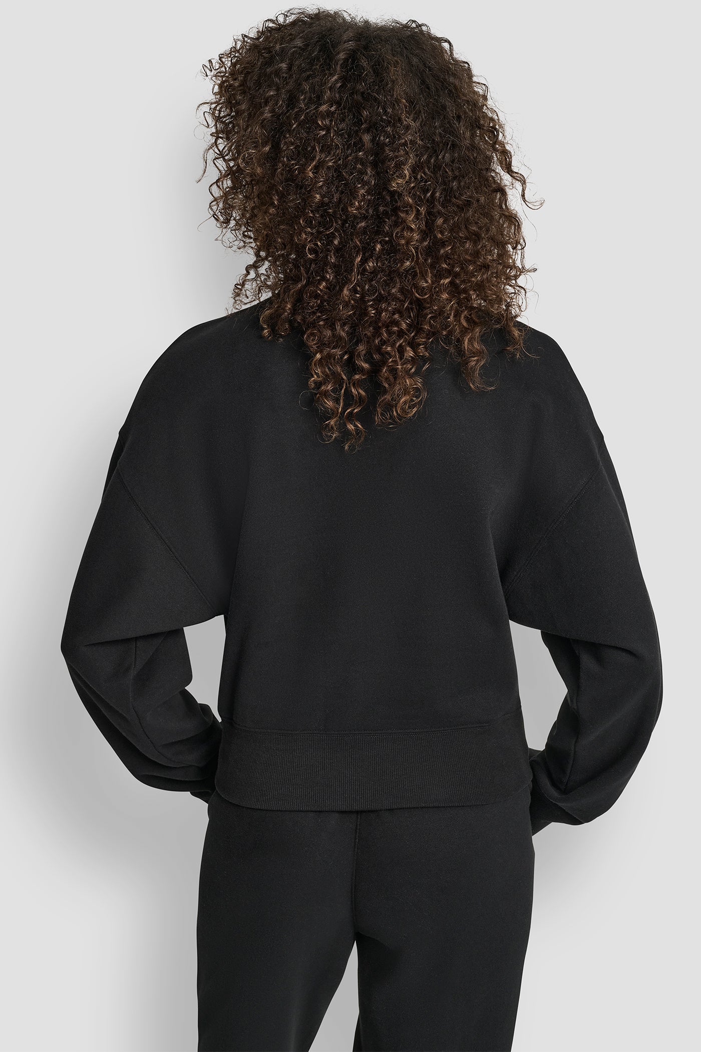 GRAFFITI RHINESTONE LOGO MOCK NECK PULLOVER VIEW 6 | New Arrivals