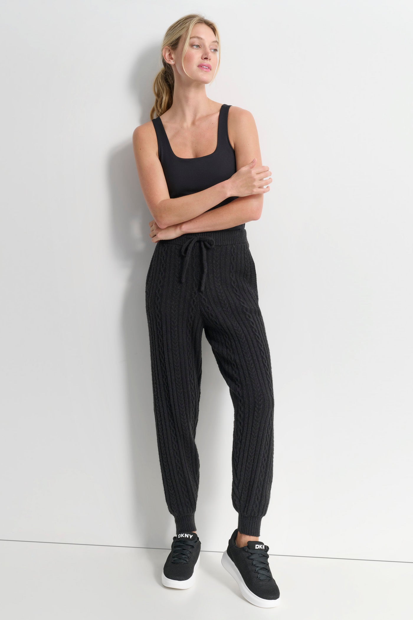 COZY CABLE SWEATER JOGGER VIEW 3 | MATCHING SETS