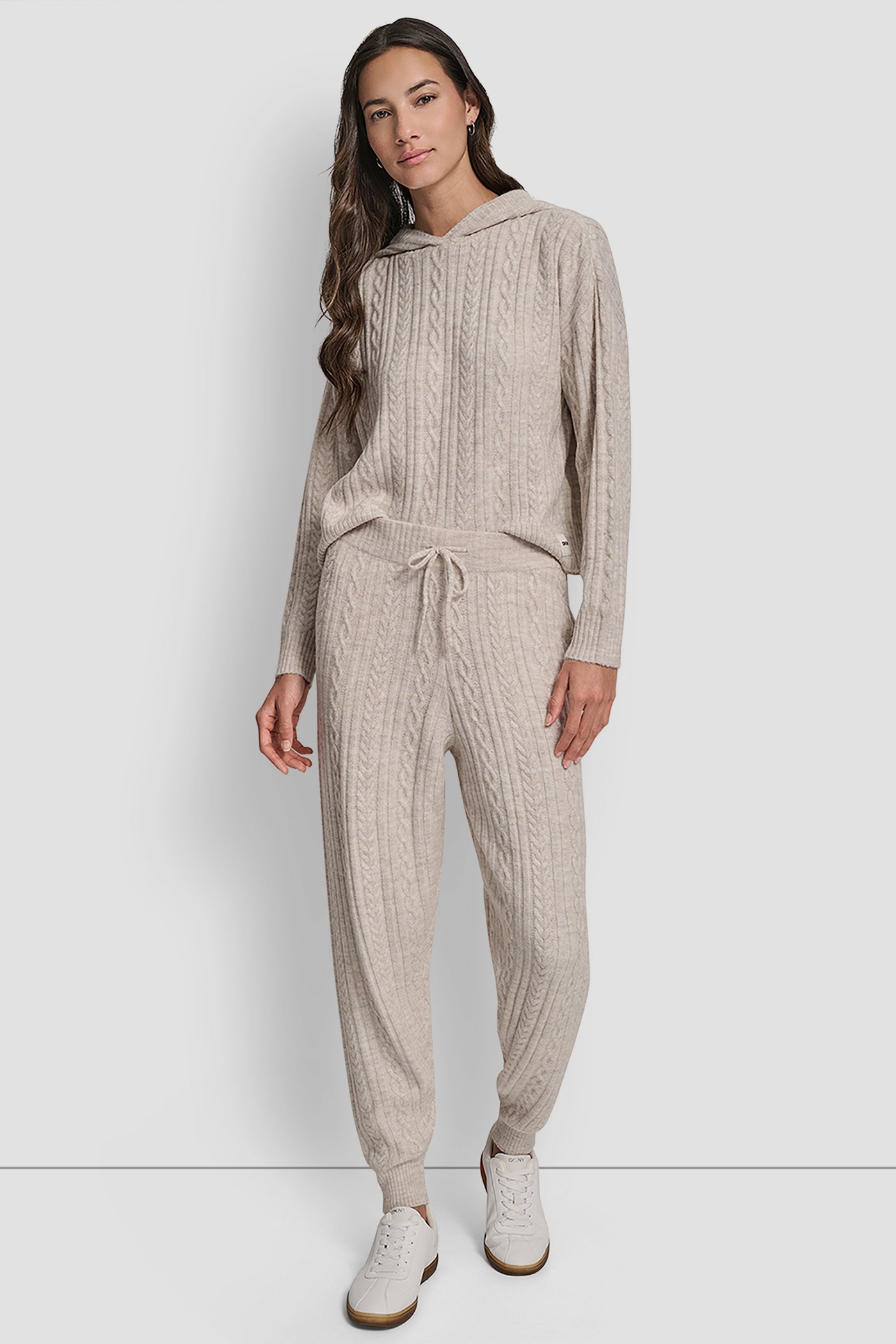 COZY CABLE SWEATER JOGGER VIEW 5 | Clothing