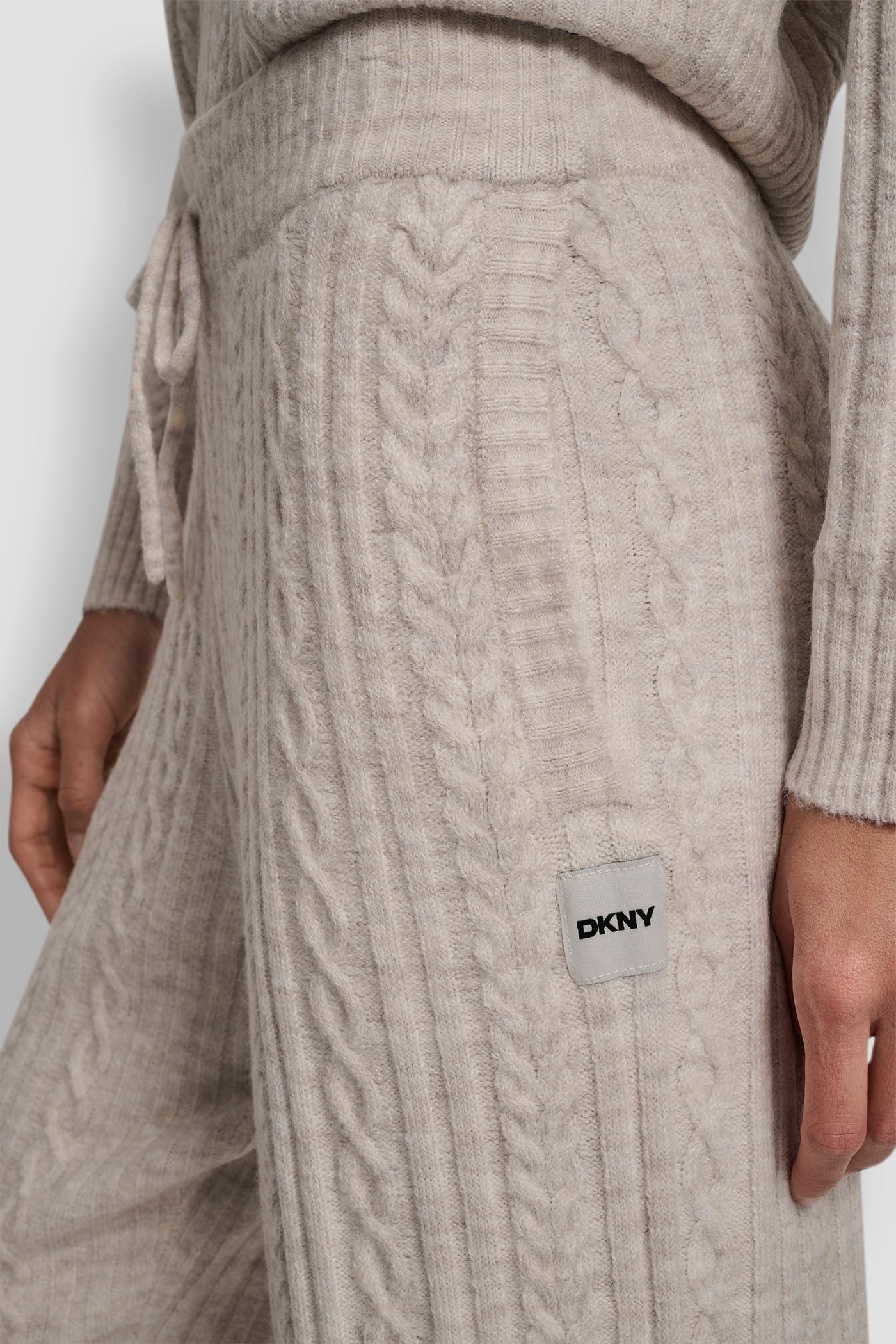 COZY CABLE SWEATER JOGGER VIEW 4 | Clothing