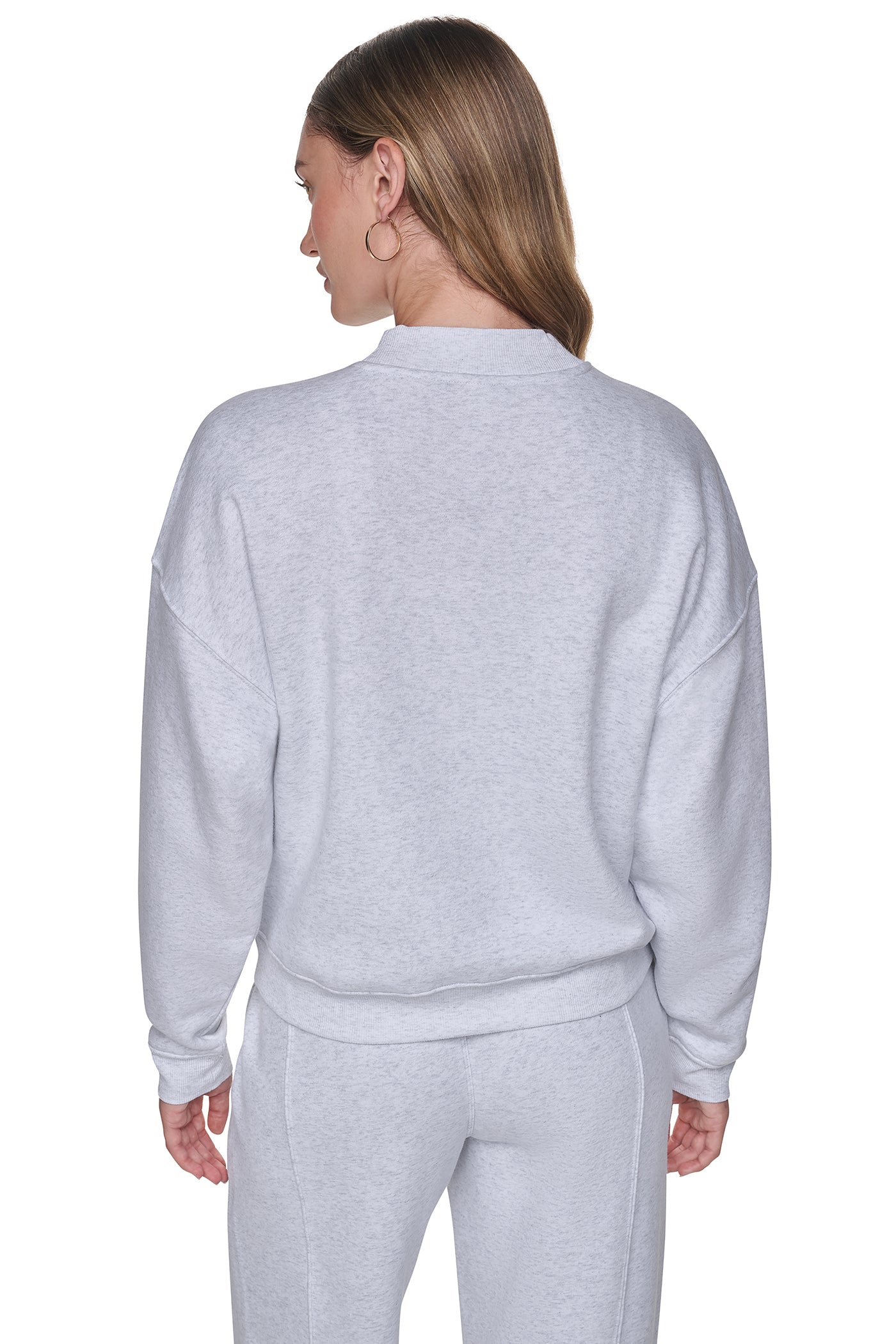 FOIL RHINESTONE LOGO SWEATSHIRT VIEW 2