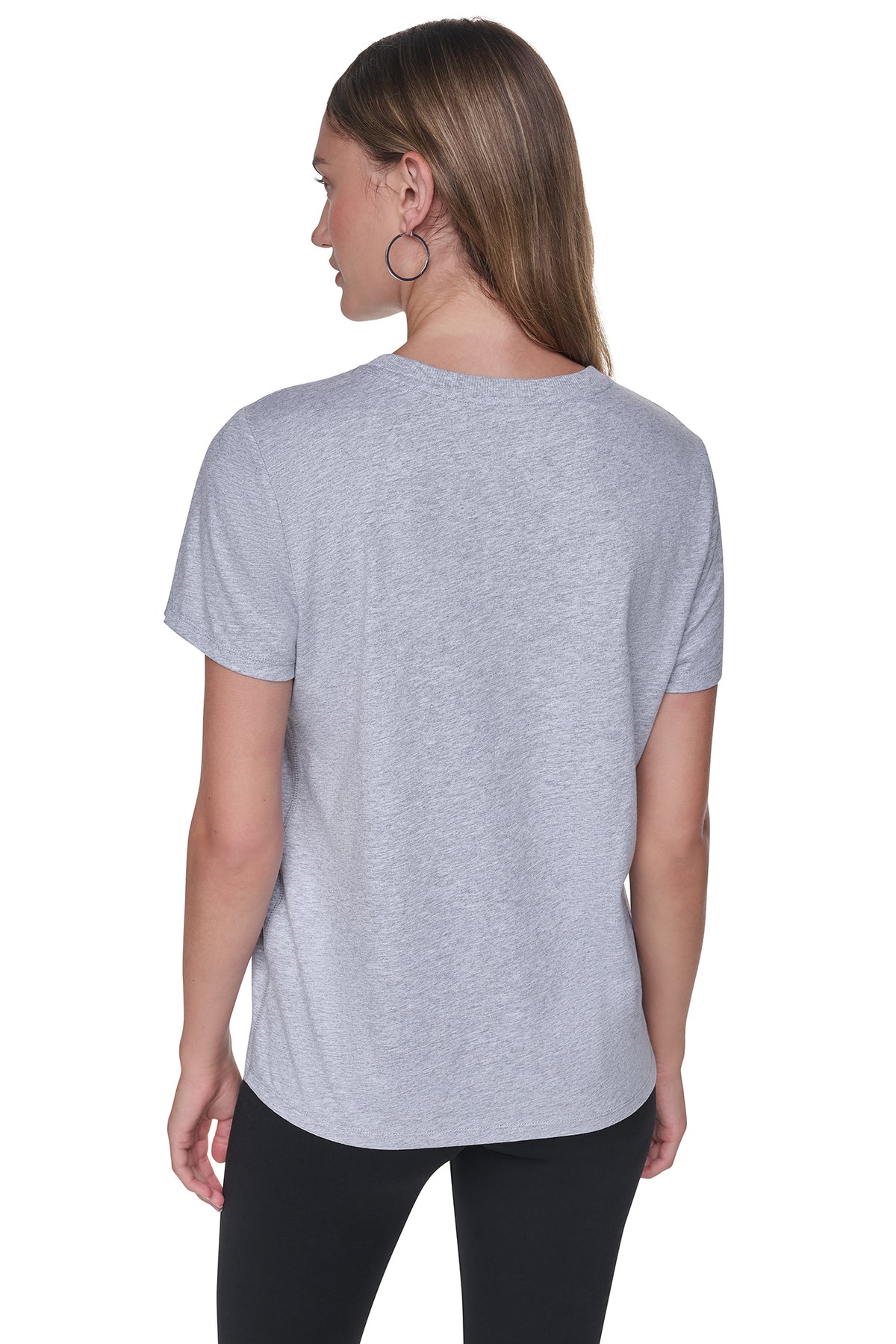 STACKED FOIL GLITTER LOGO TEE VIEW 2