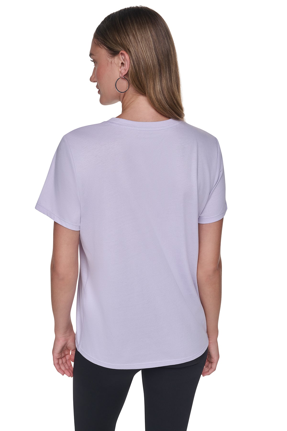 STACKED FOIL GLITTER LOGO TEE VIEW 2