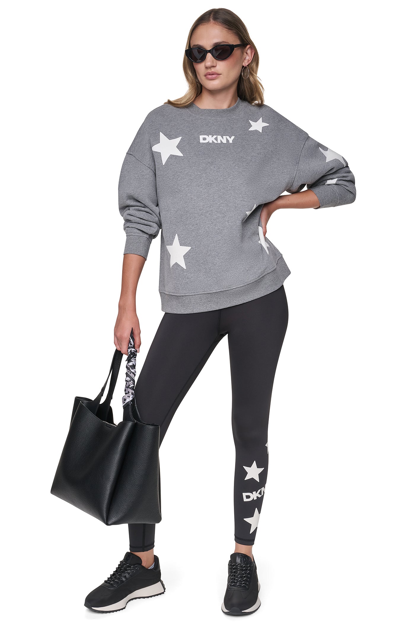 SCATTERED STARS LOGO SWEATSHIRT VIEW 1
