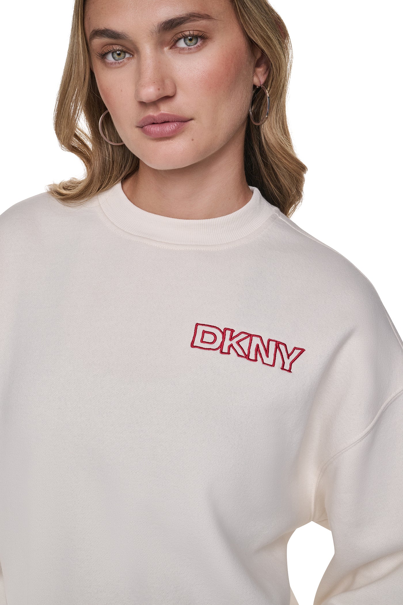 OVERSIZED EMBROIDERED SWEATSHIRT VIEW 2
