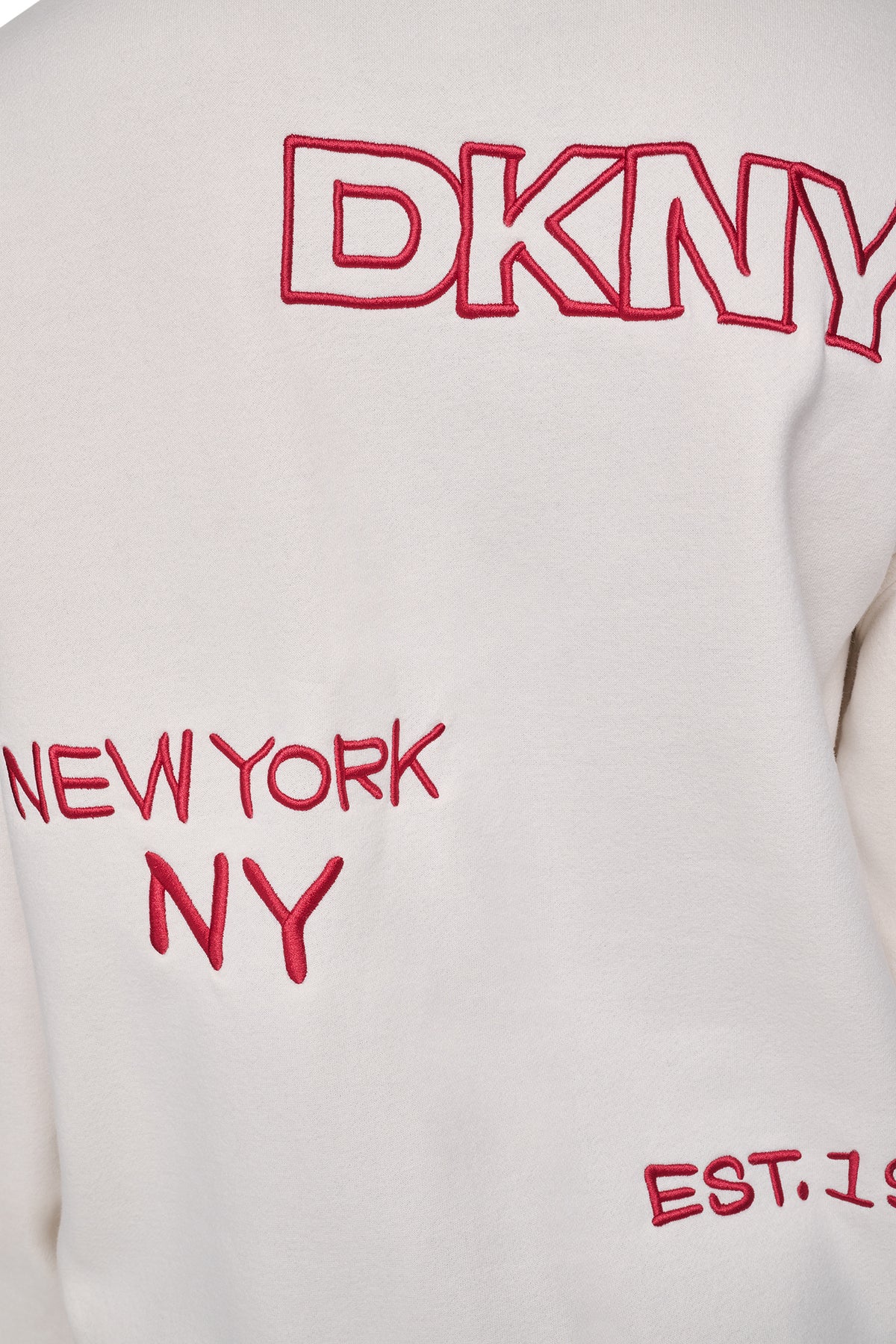 OVERSIZED EMBROIDERED SWEATSHIRT VIEW 2