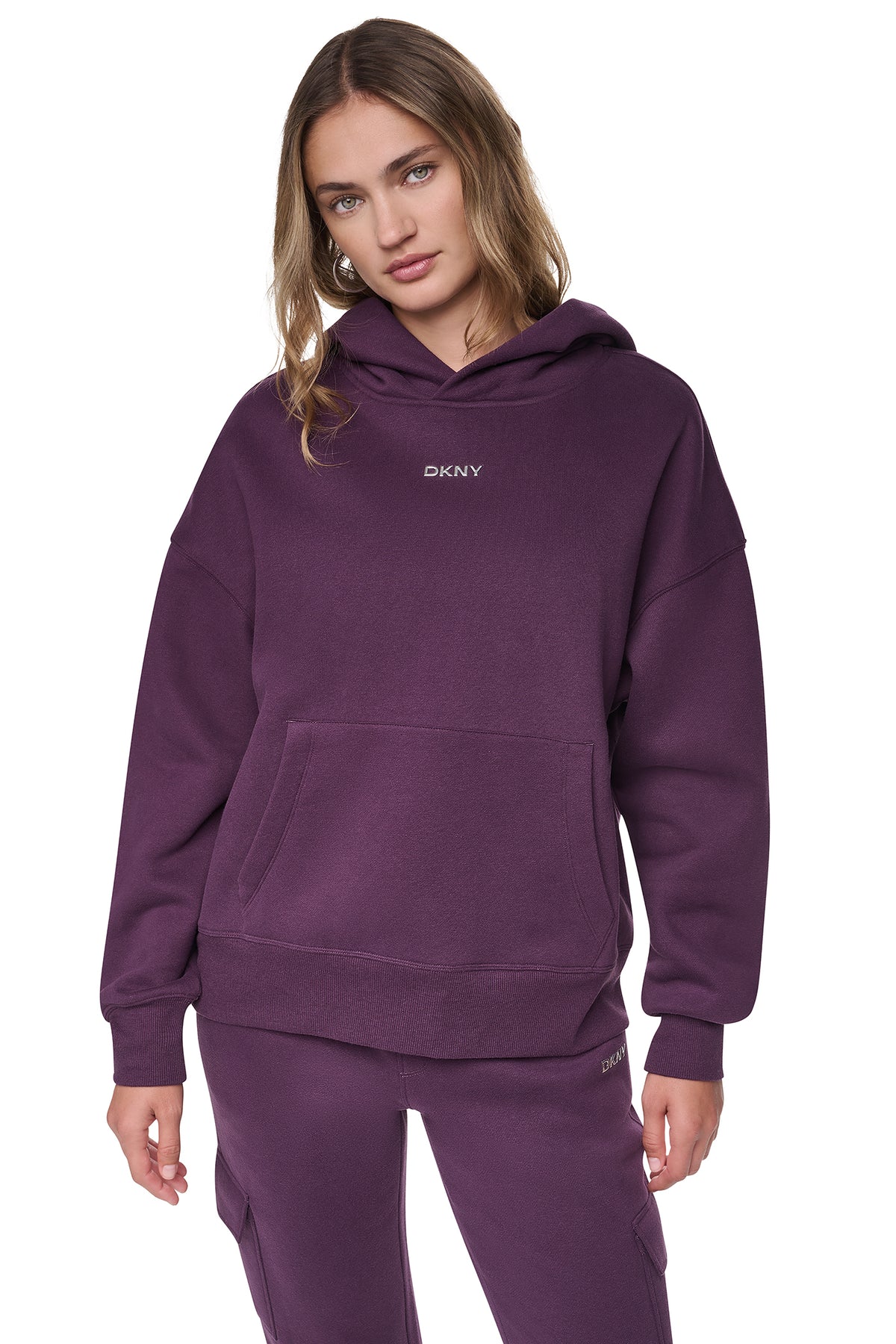 METALLIC BUBBLE LOGO HOODIE VIEW 2