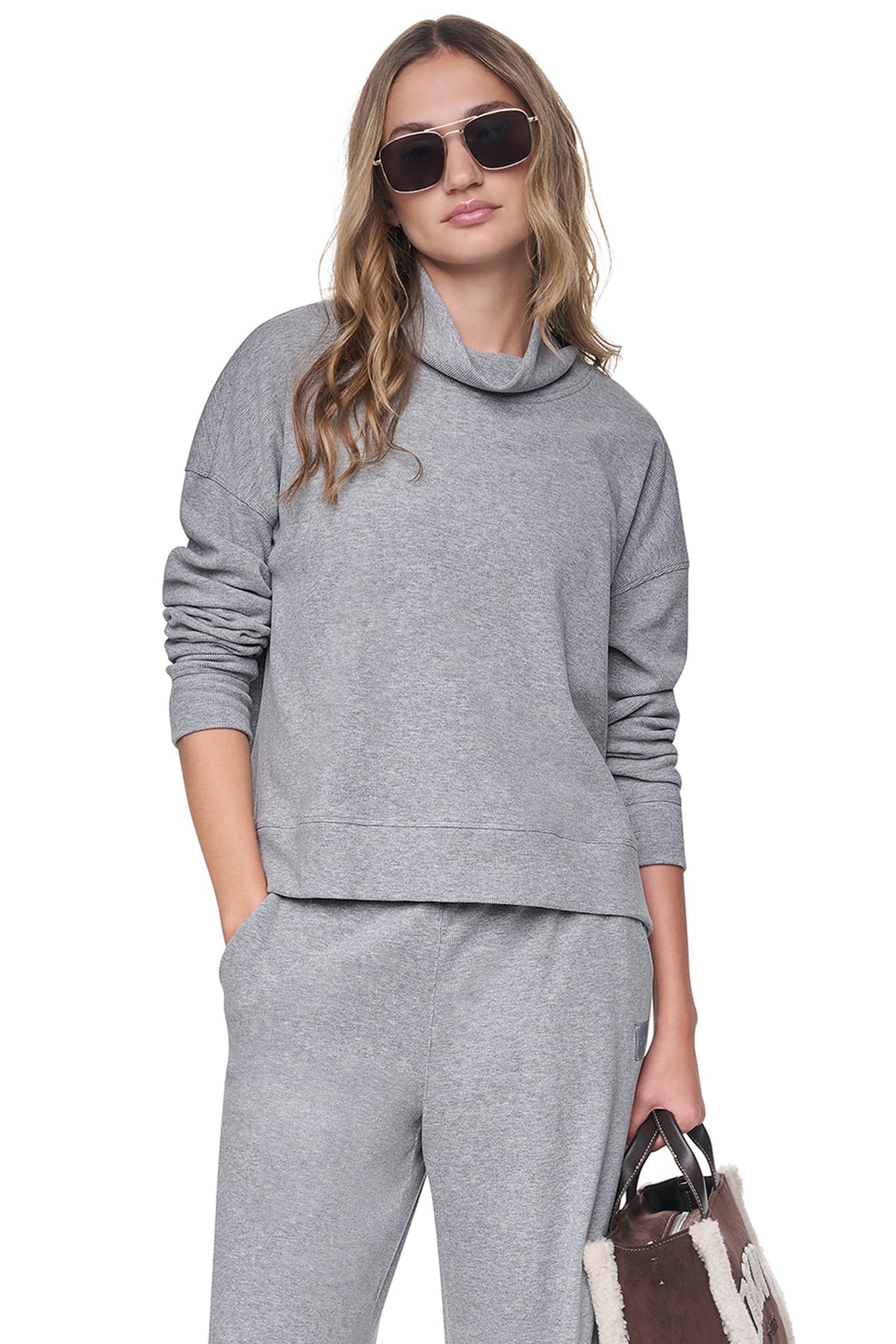 FUNNEL NECK PULLOVER VIEW 1