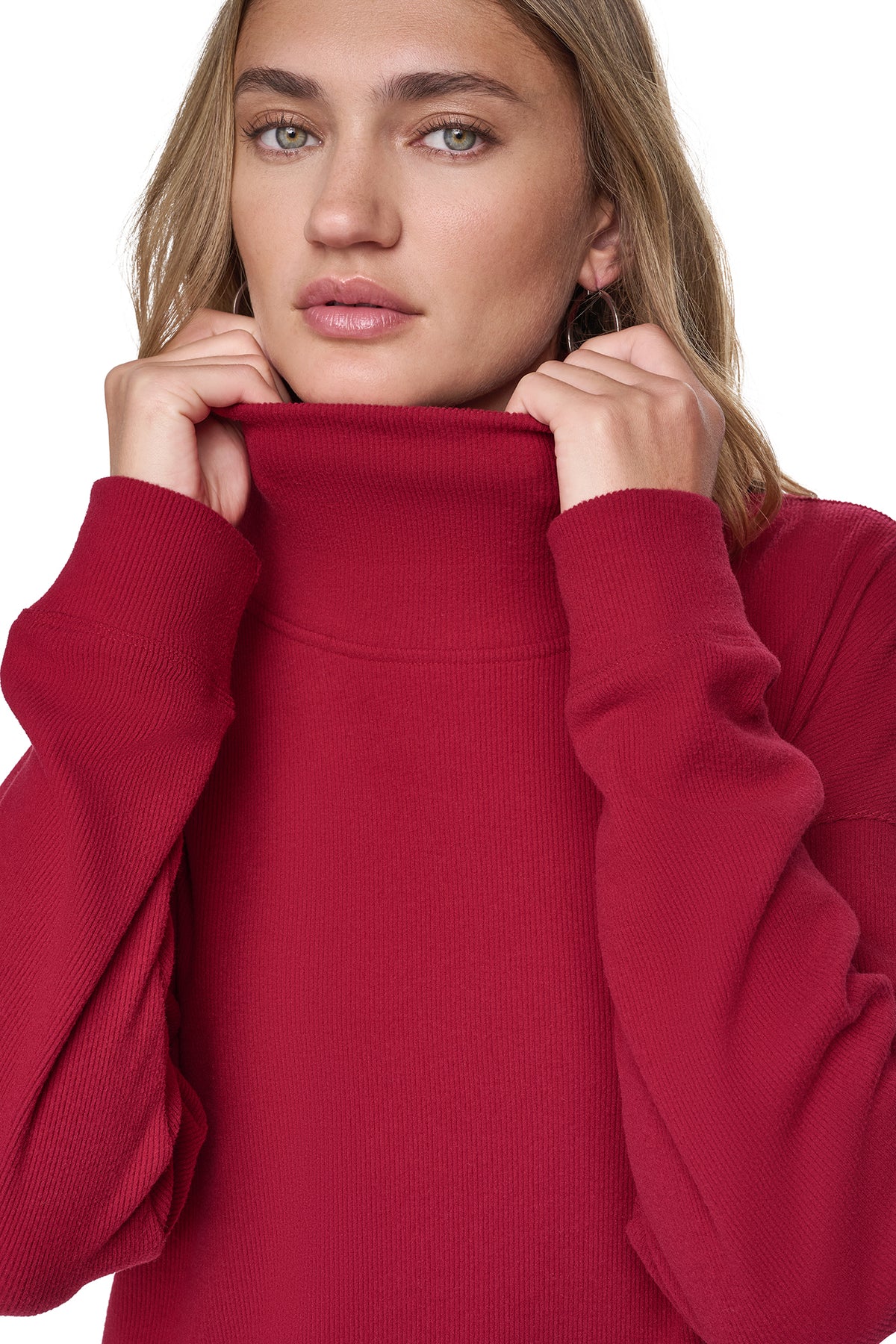 FUNNEL NECK SWEATER VIEW 2