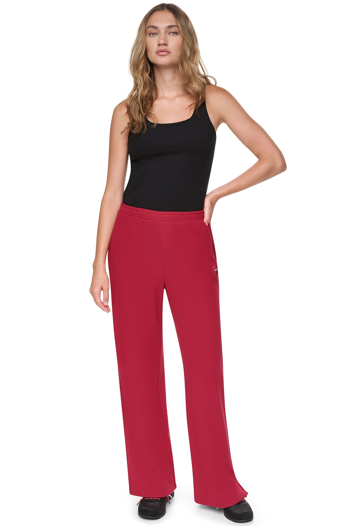 HIGH-RISE RELAXED STRAIGHT LEG PANT VIEW 1