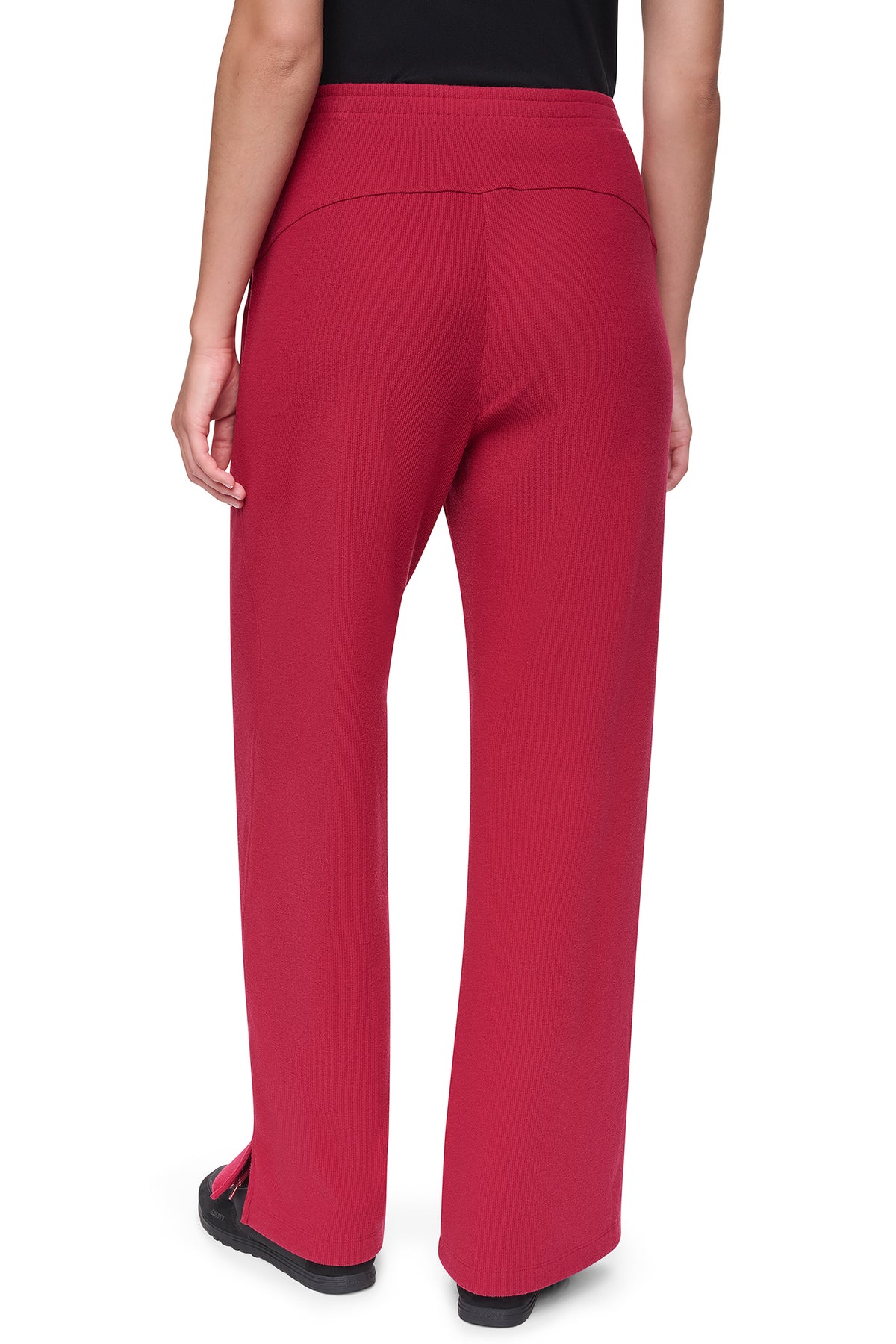 HIGH-RISE RELAXED STRAIGHT LEG PANT VIEW 2