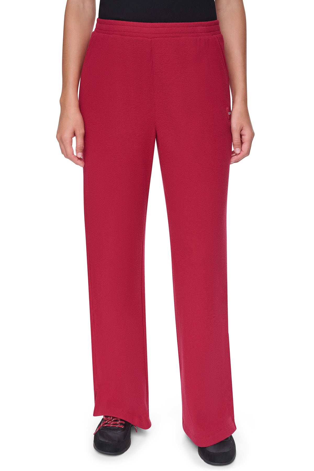 HIGH-RISE RELAXED STRAIGHT LEG PANT VIEW 2