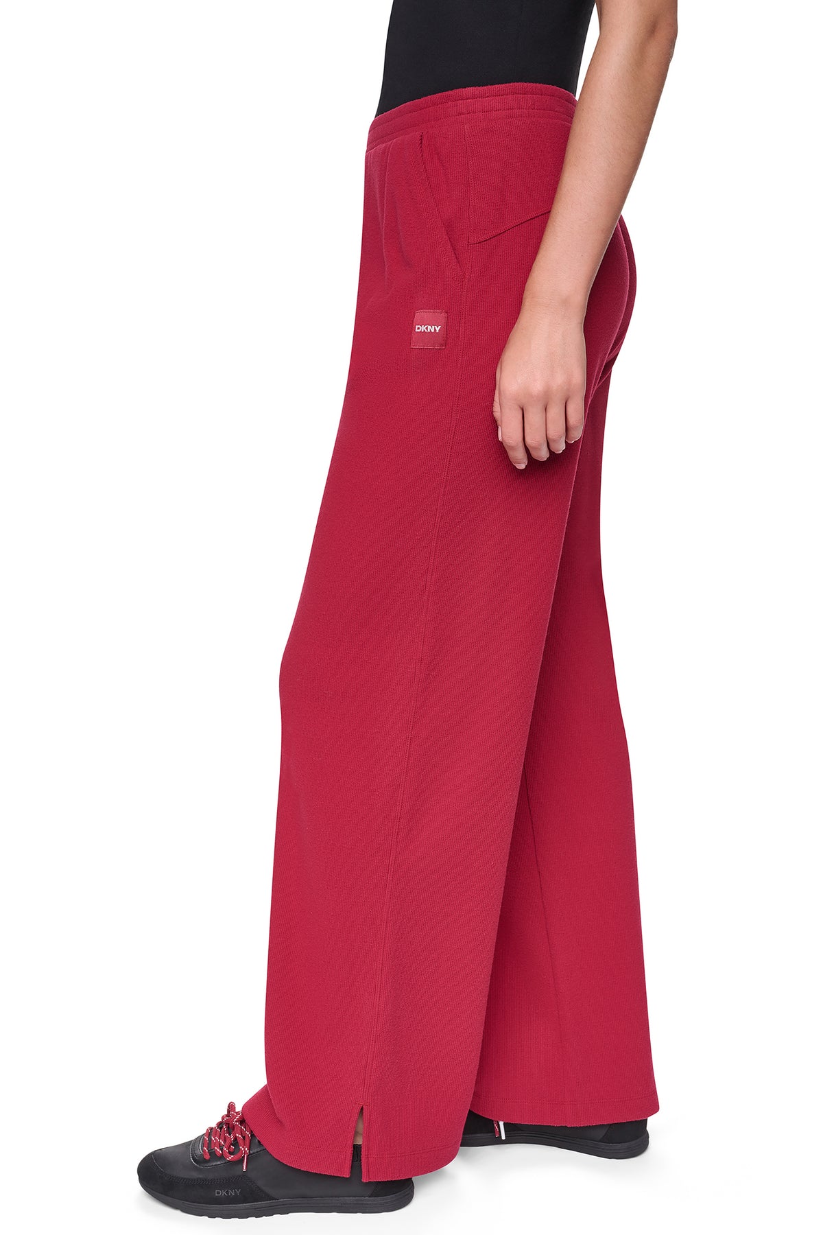 HIGH-RISE RELAXED STRAIGHT LEG PANT VIEW 2