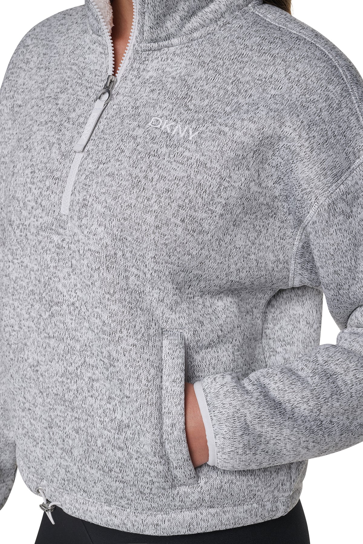 SWEATER FLEECE HALF-ZIP PULLOVER VIEW 2