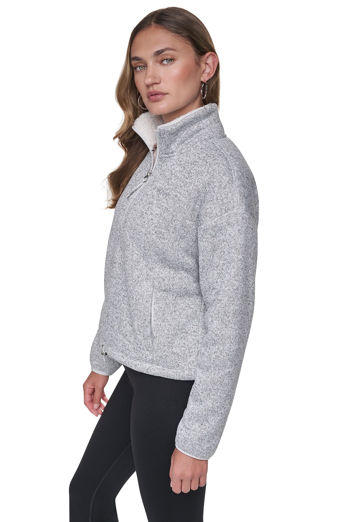 SWEATER FLEECE HALF-ZIP PULLOVER VIEW 2