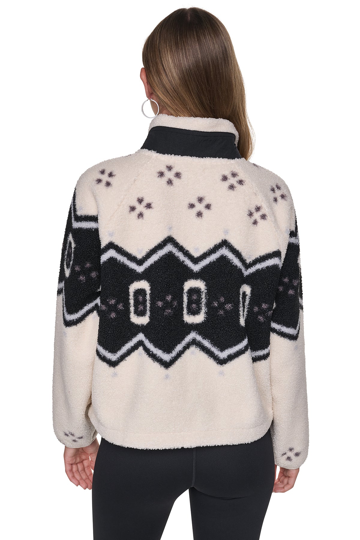 PRINTED SHERPA JACKET VIEW 2