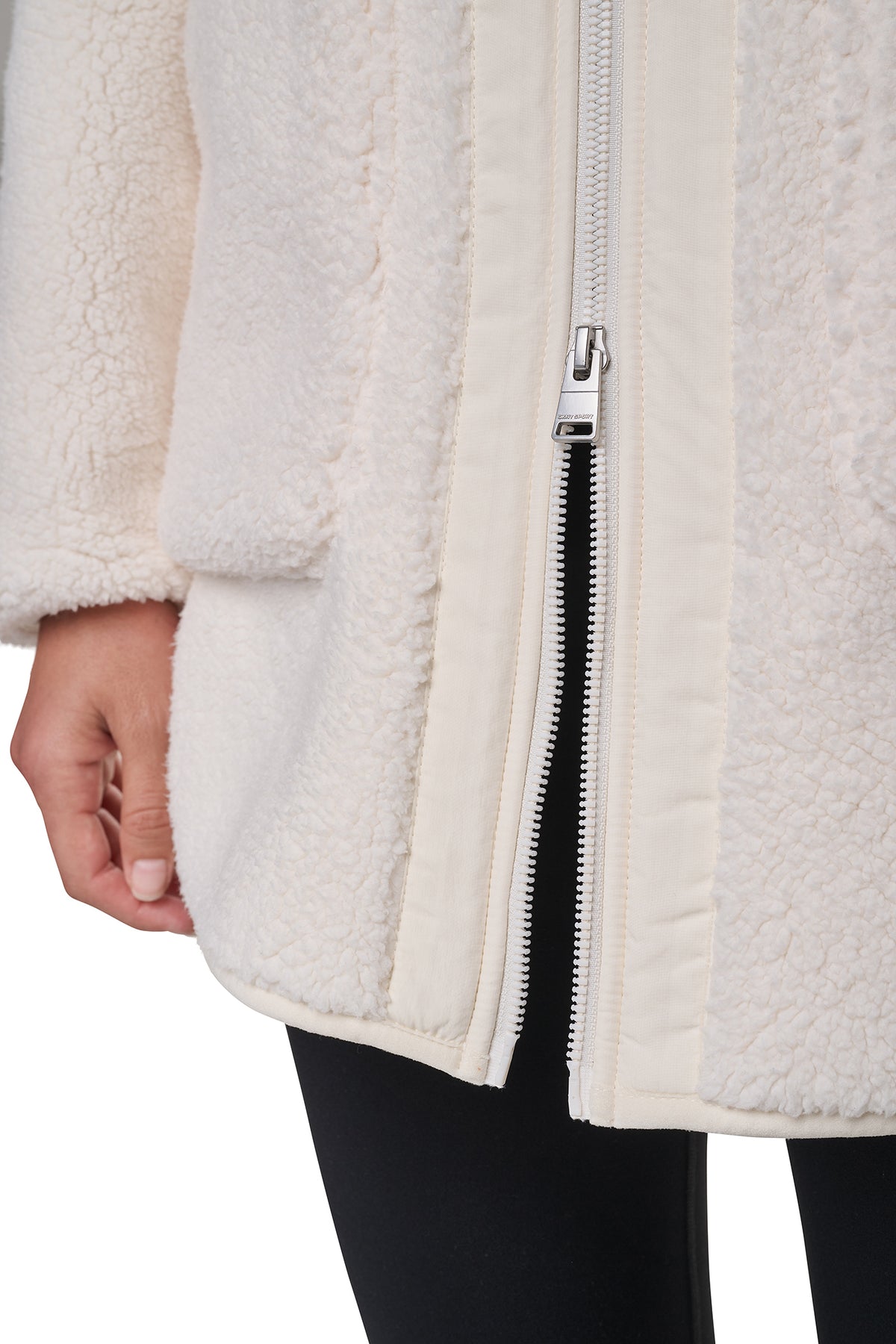 LONG SHERPA JACKET VIEW 2
