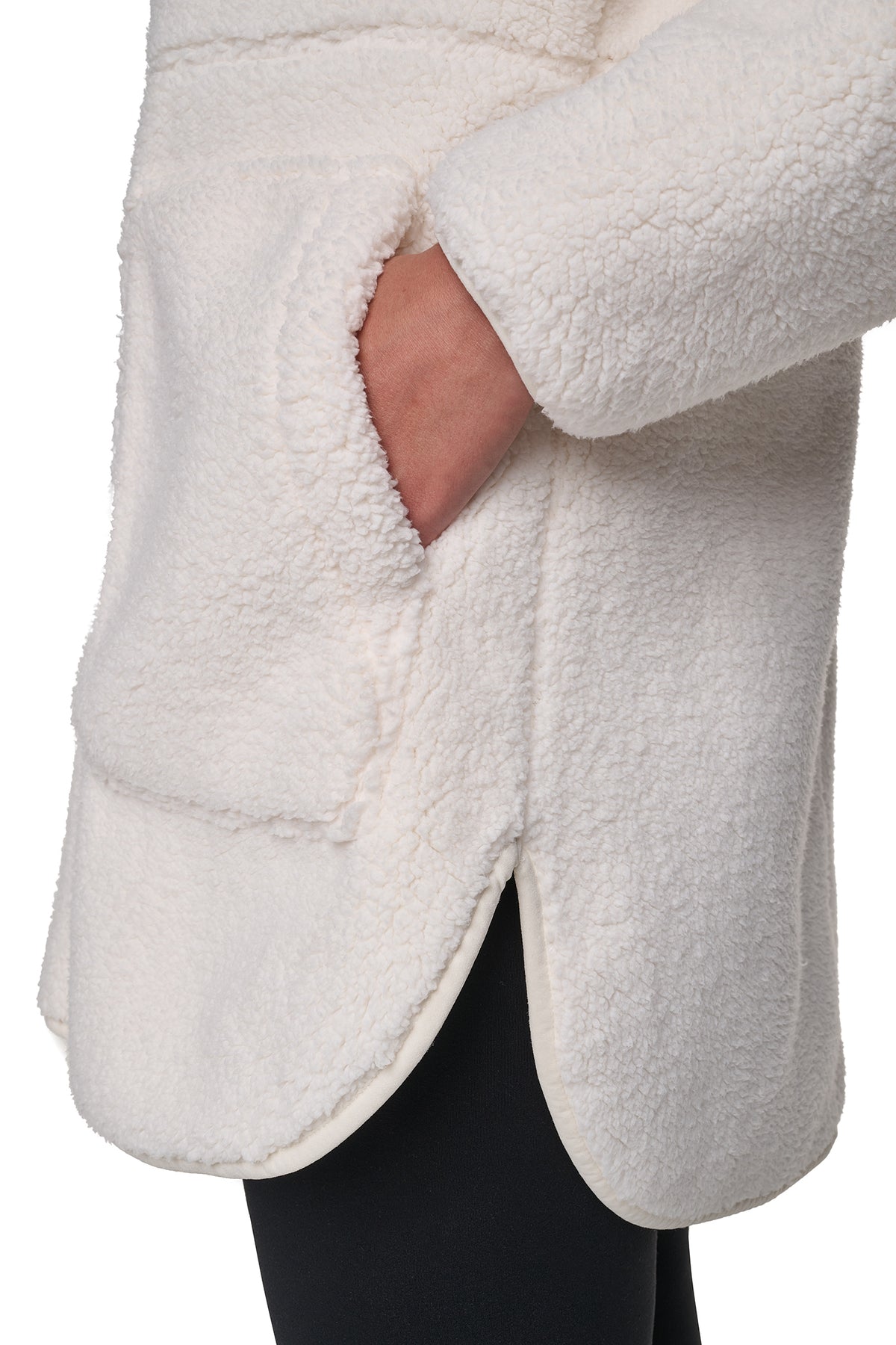 LONG SHERPA JACKET VIEW 2