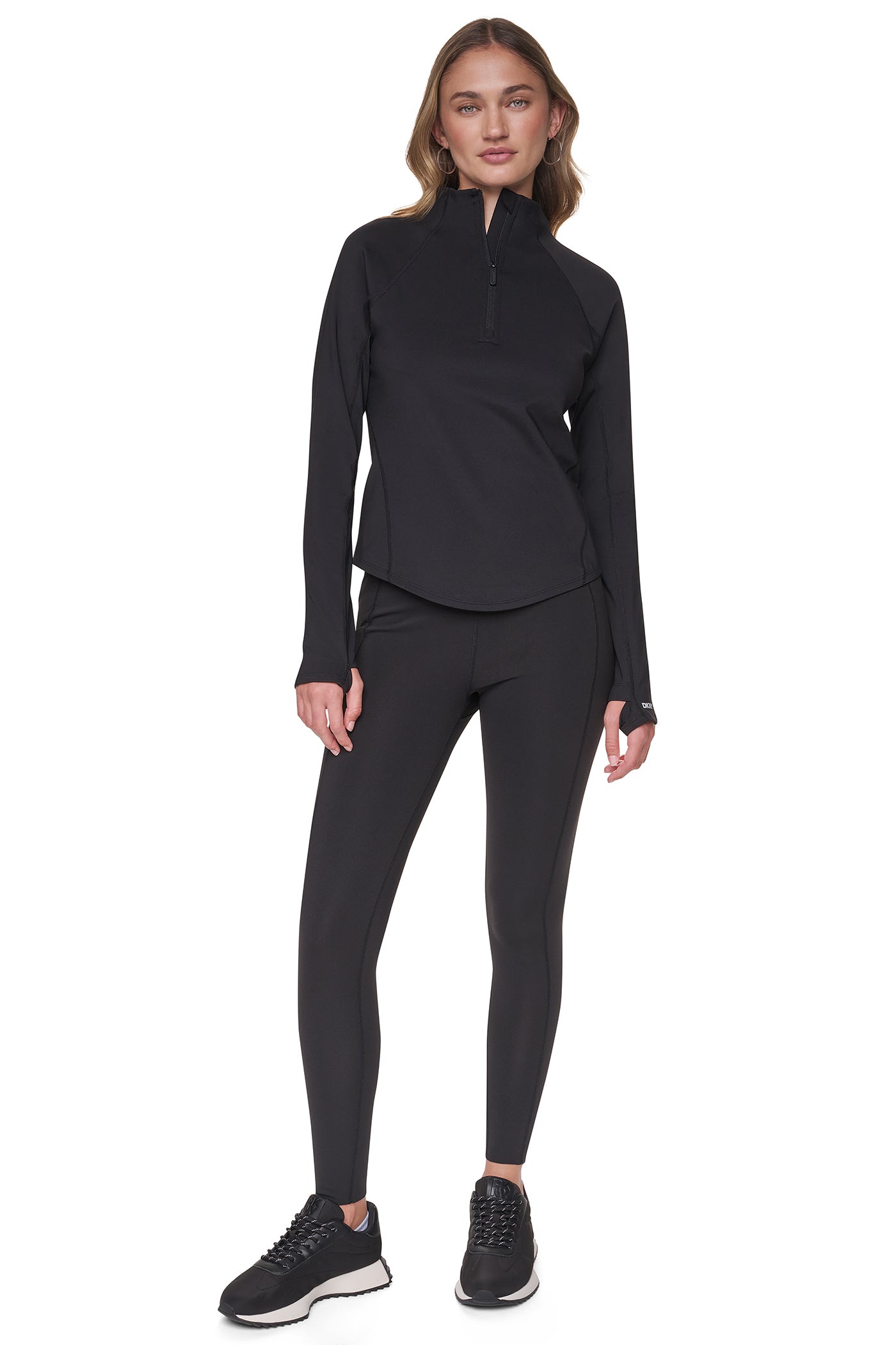 FUNNEL NECK HALF ZIP PULLOVER VIEW 2