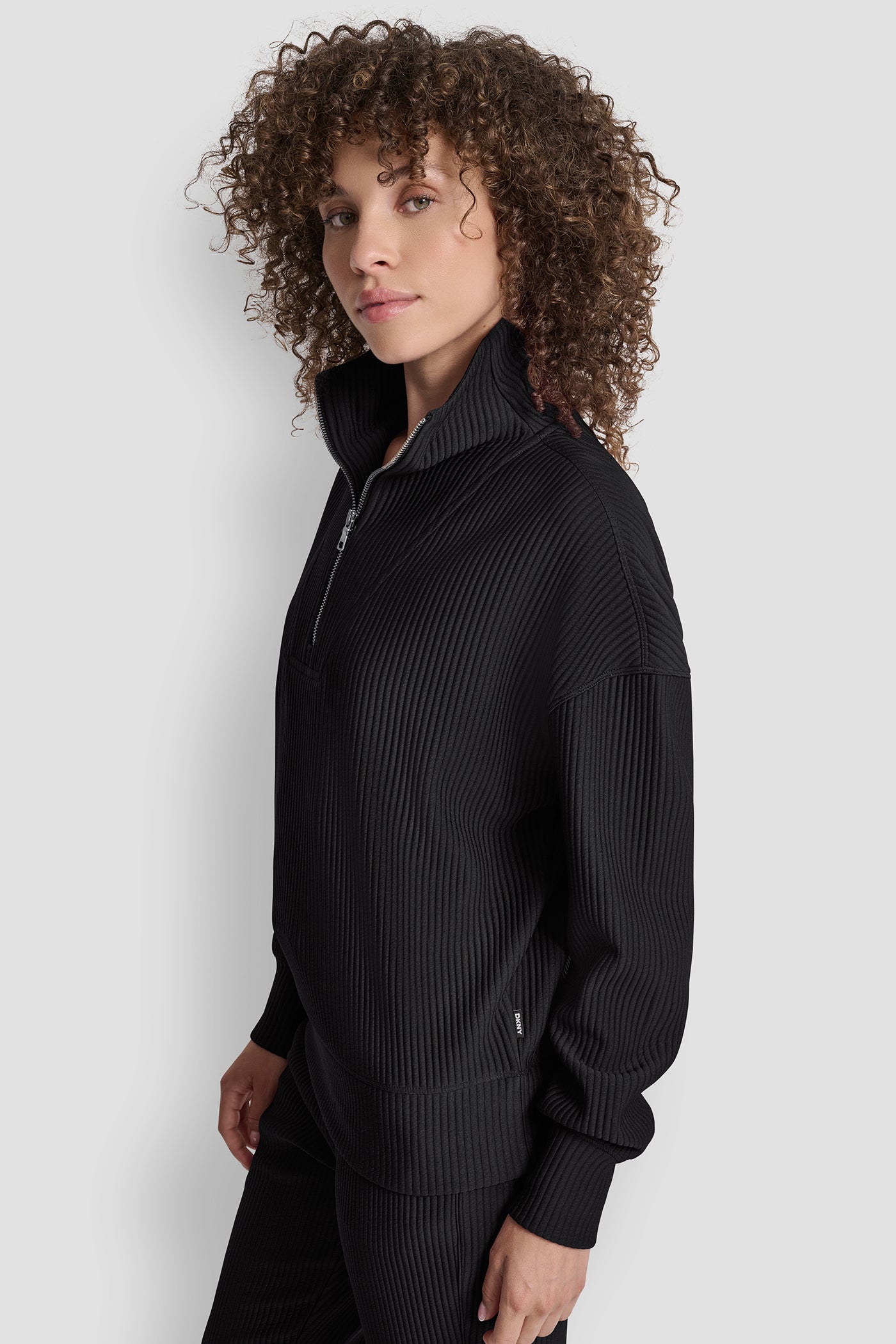 TECH OTTOMAN HALF ZIP MOCK NECK PULLOVER VIEW 3 | New Arrivals