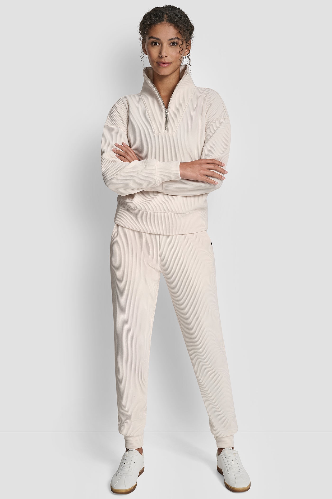 TECH OTTOMAN HALF ZIP MOCK NECK PULLOVER VIEW 6 | New Arrivals