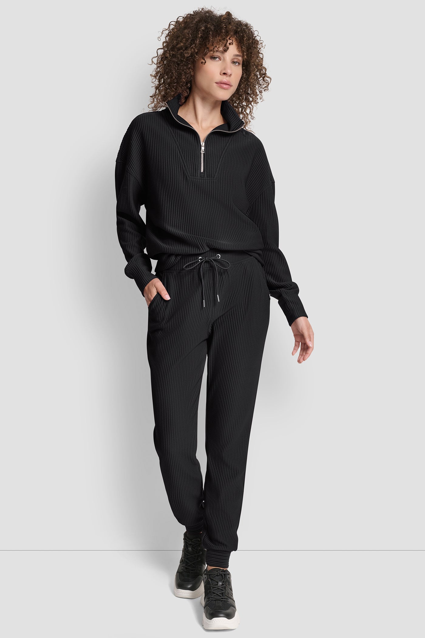 TECH OTTOMAN CUFFED JOGGER WITH POCKETS VIEW 6 | New Arrivals