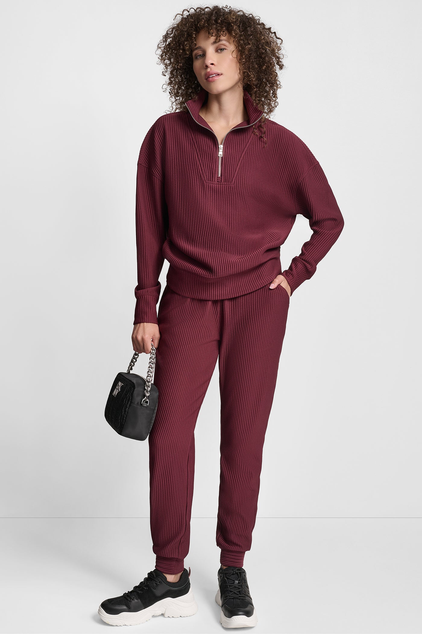 TECH OTTOMAN CUFFED JOGGER WITH POCKETS VIEW 7 | New Arrivals
