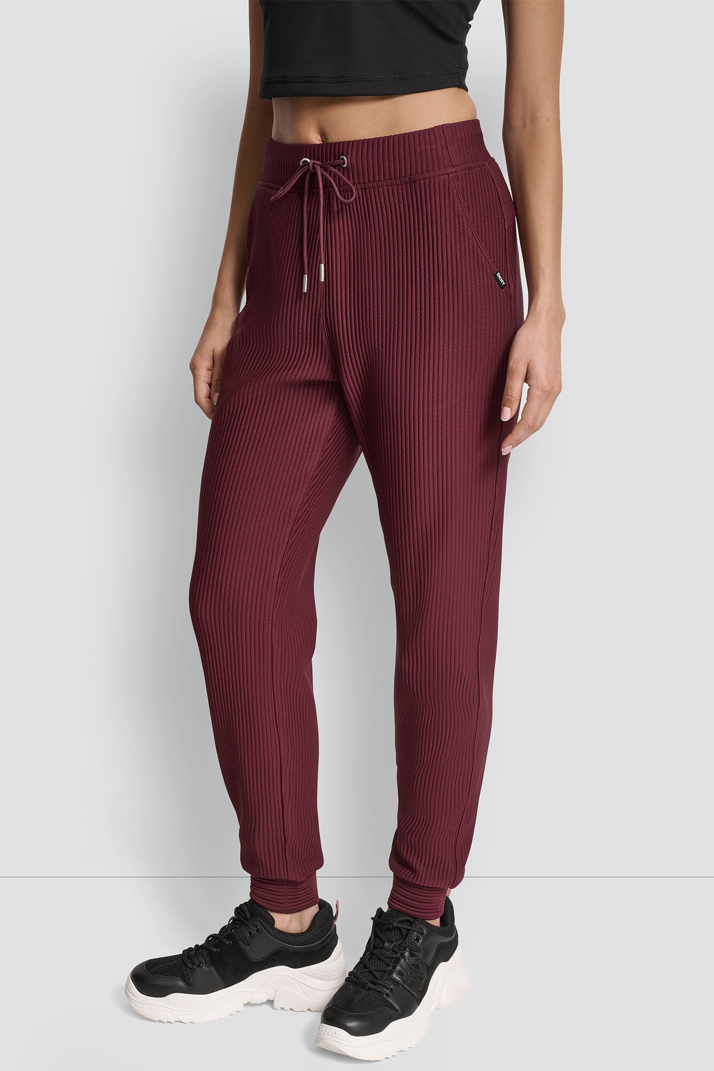 SYRAH TECH OTTOMAN CUFFED JOGGER WITH POCKETS, VIEW 1 | New Arrivals