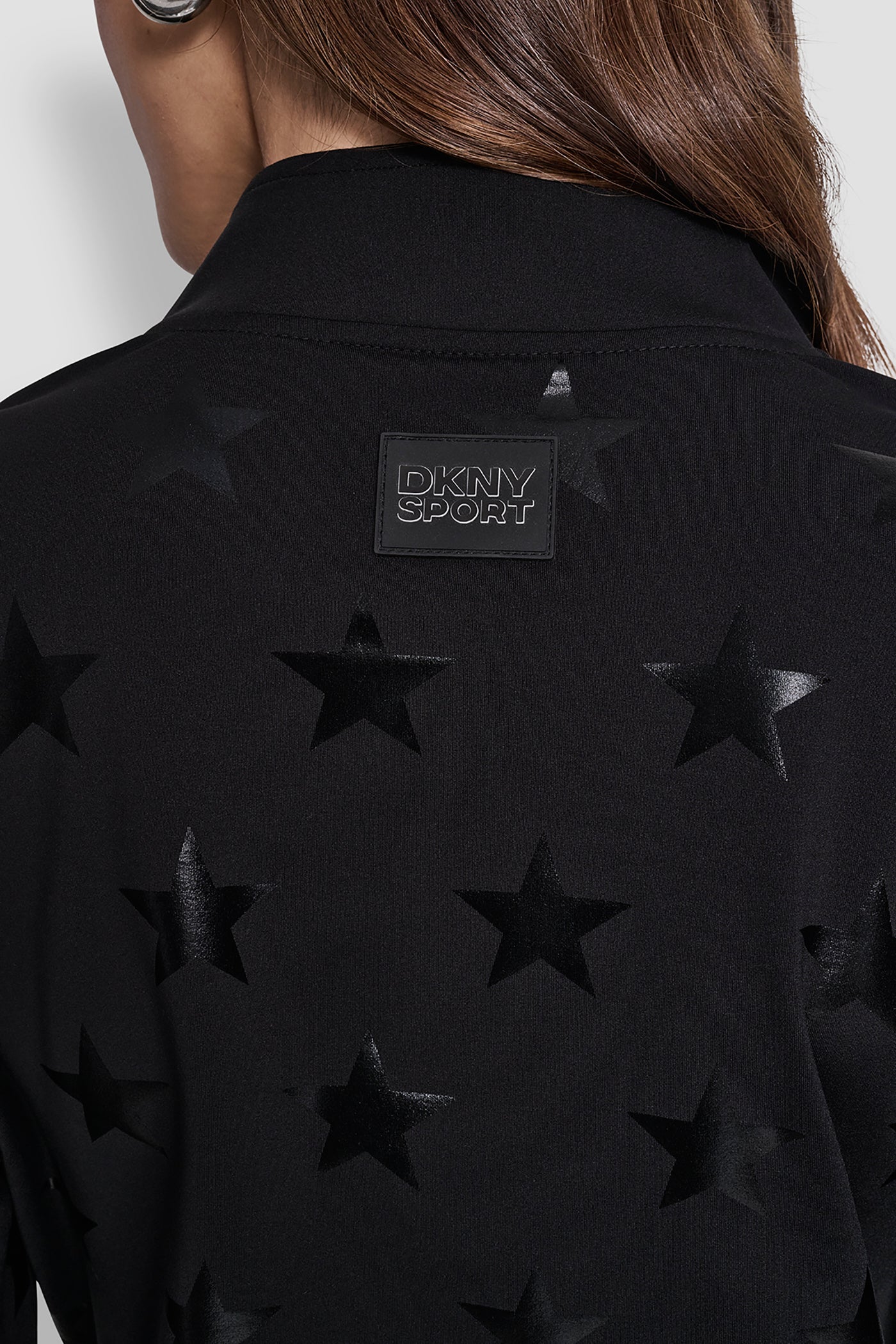 ALPINE FITNESS HALF ZIP STAR PRINT PULLOVER VIEW 4 | Sport Essentials