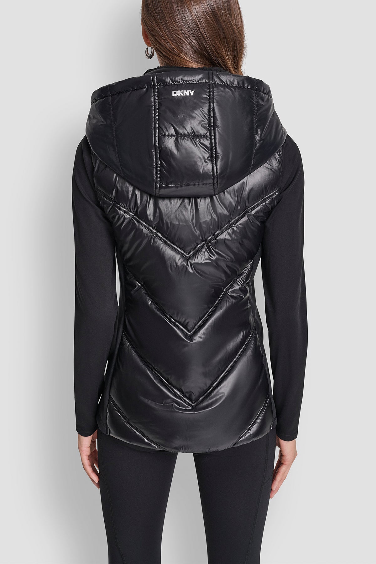 SCUBA-PANELED PUFFER VEST View 2 | Gifts Under $100