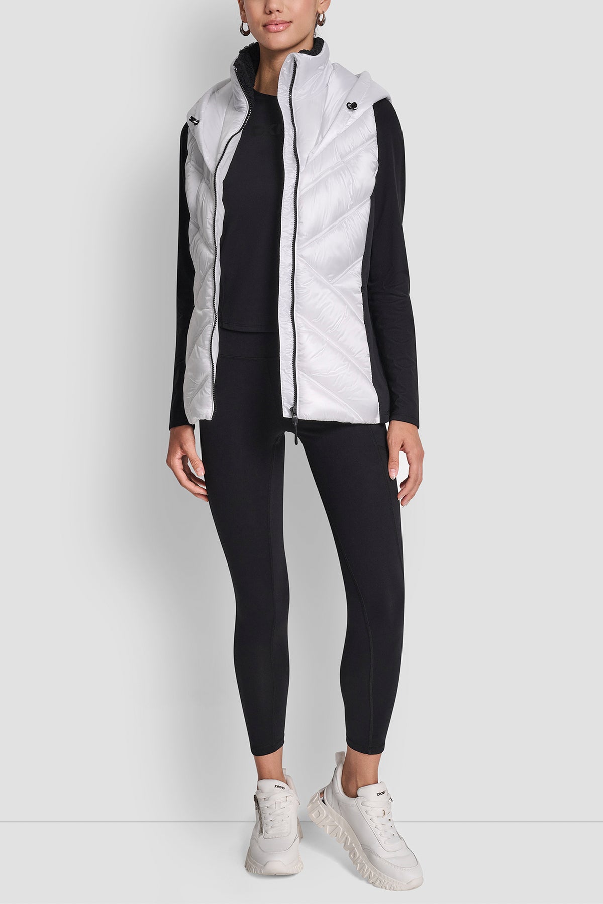 SCUBA-PANELED PUFFER VEST VIEW 2