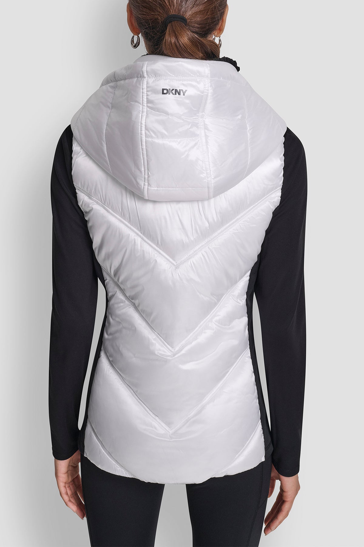 SCUBA-PANELED PUFFER VEST VIEW 2