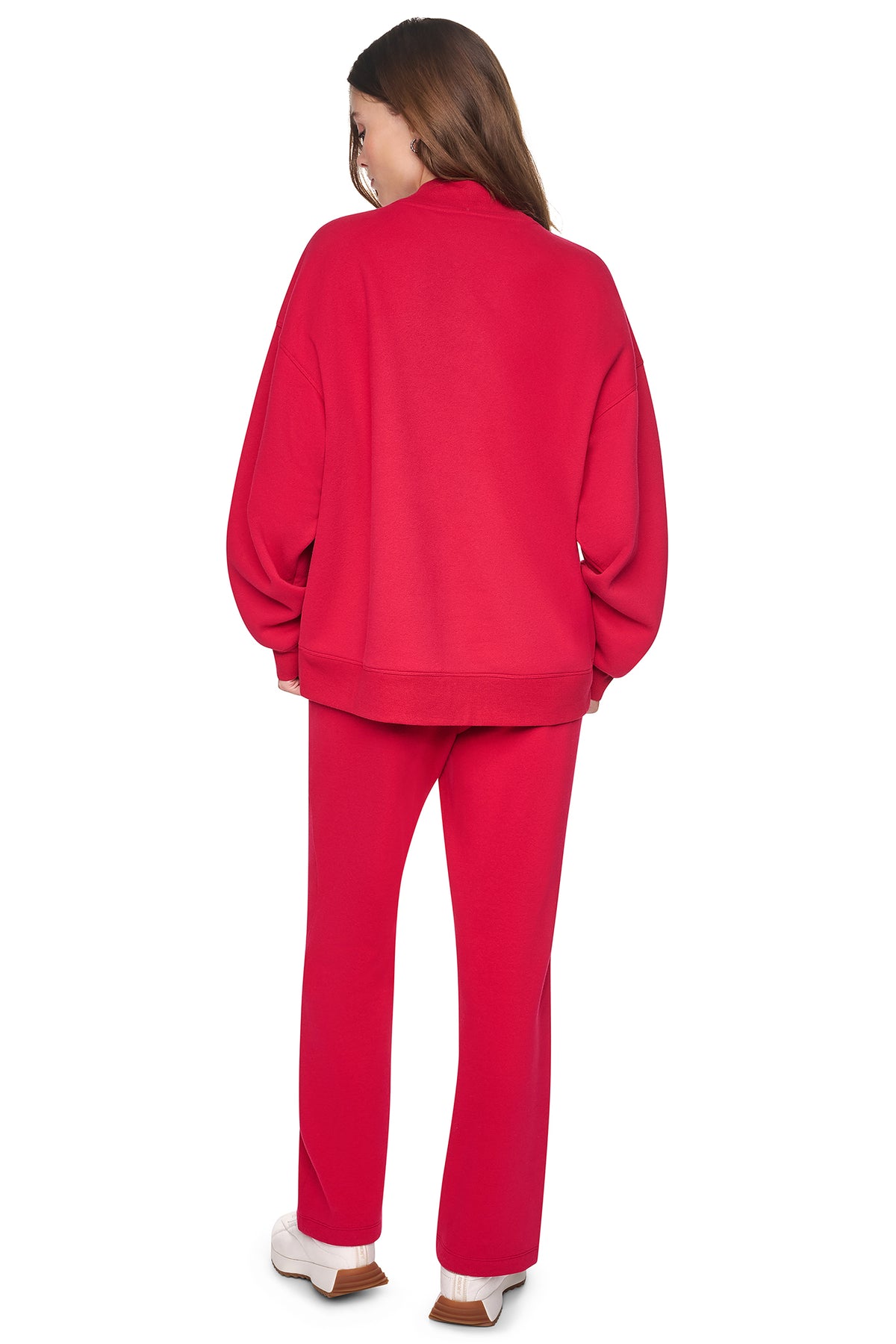 MOCK NECK LOGO PULLOVER VIEW 2