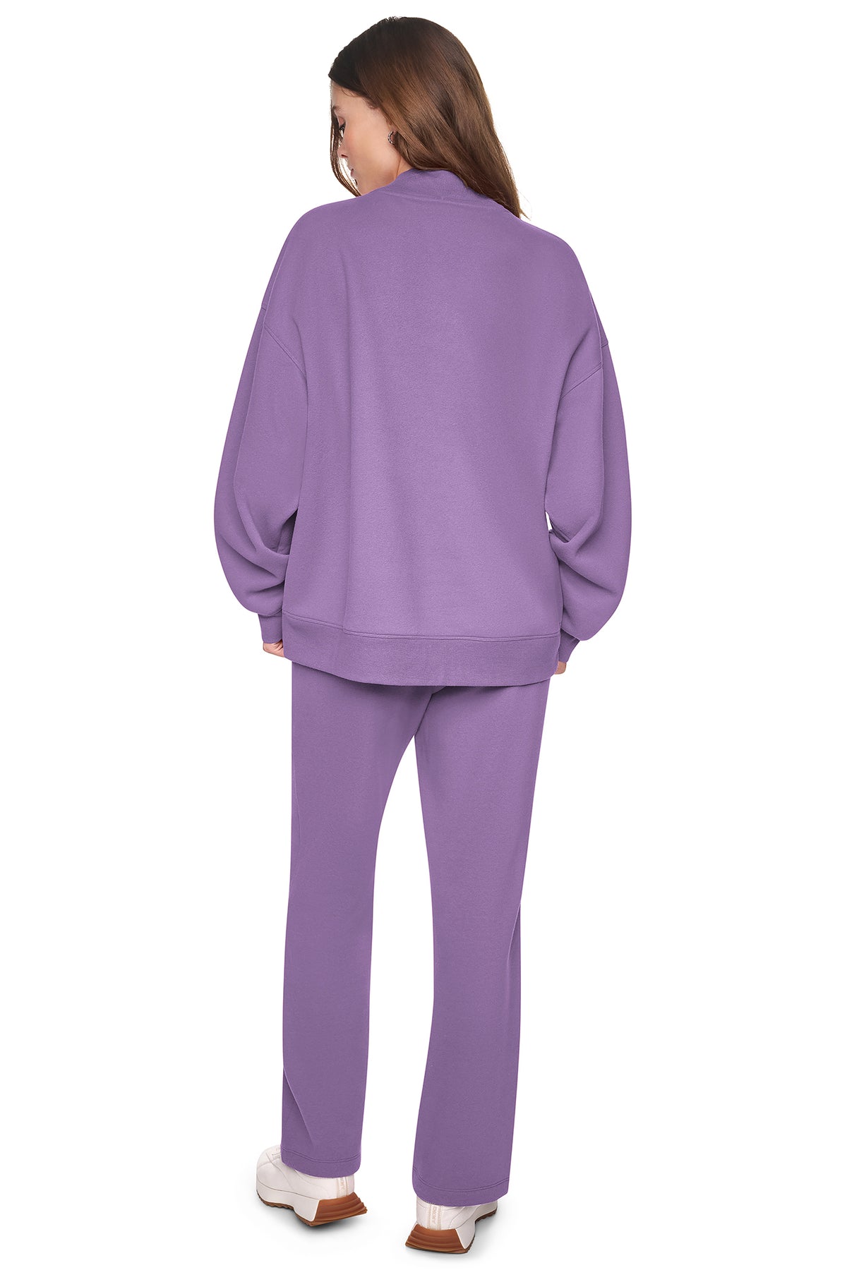 MOCK NECK LOGO PULLOVER VIEW 2