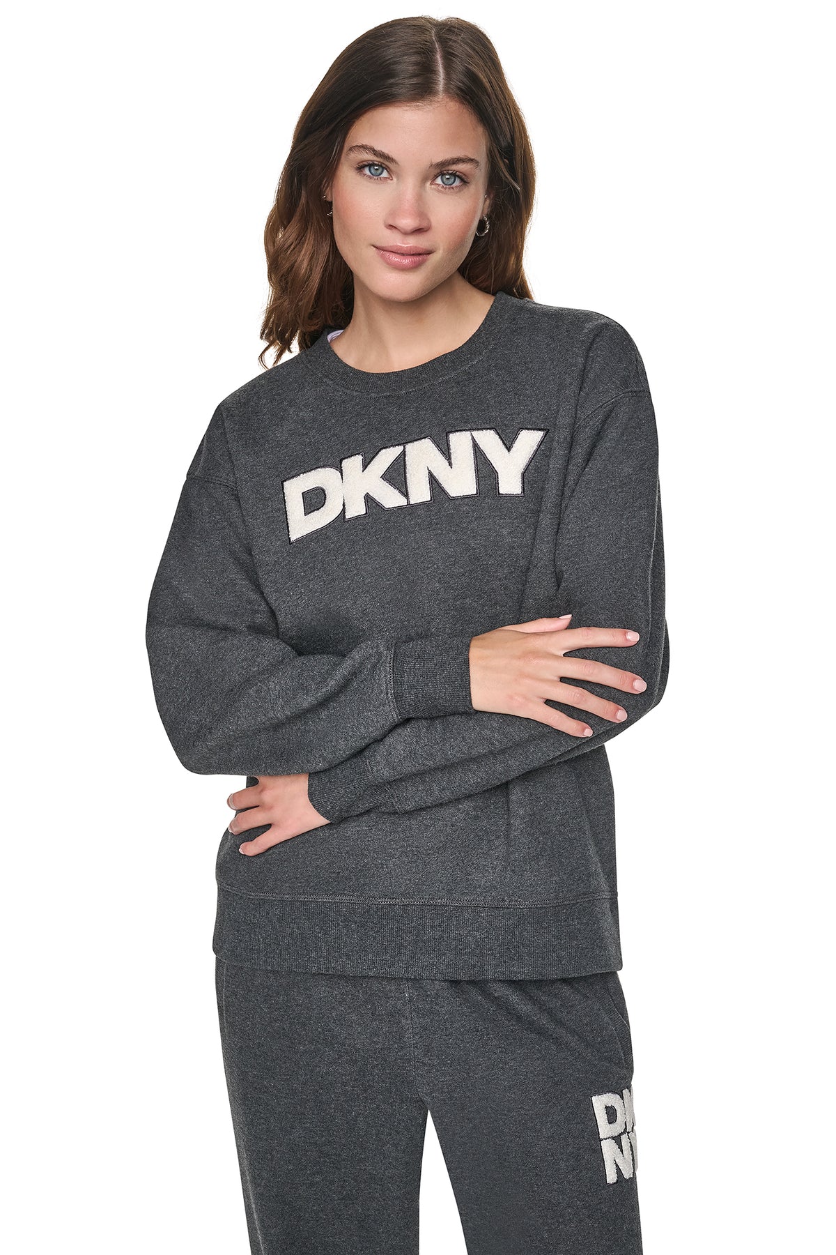CHENILLE LOGO SWEATSHIRT VIEW 2