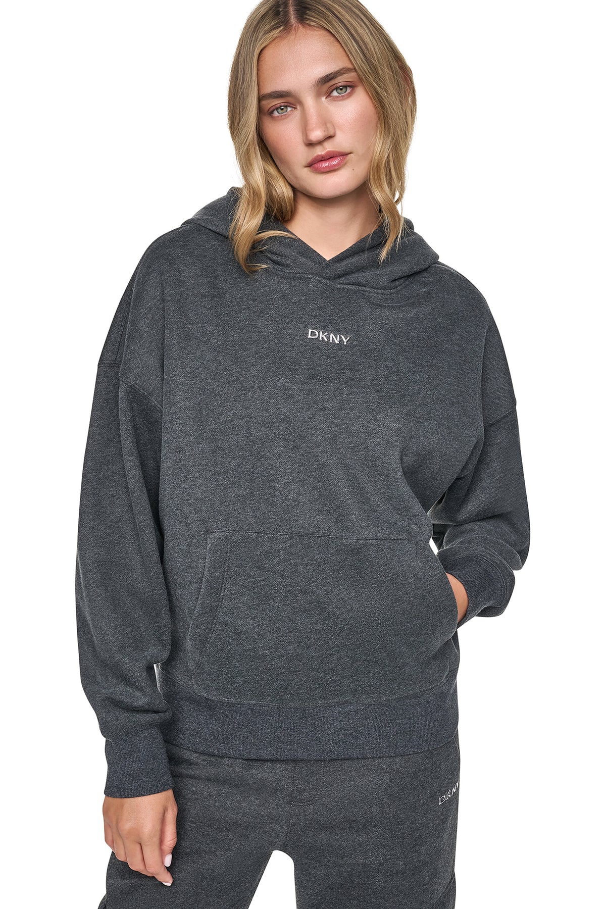 METALLIC BUBBLE LOGO HOODIE VIEW 1