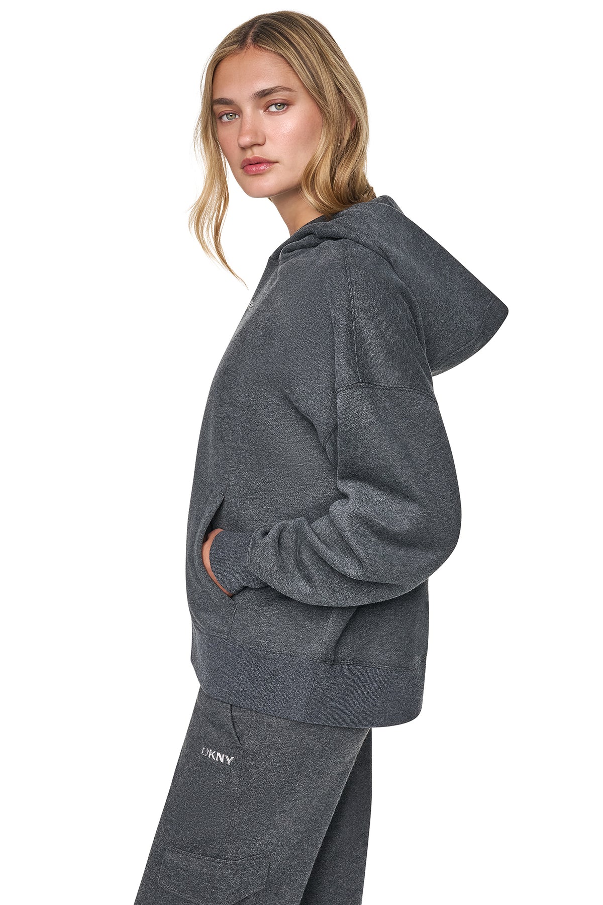 METALLIC BUBBLE LOGO HOODIE VIEW 2