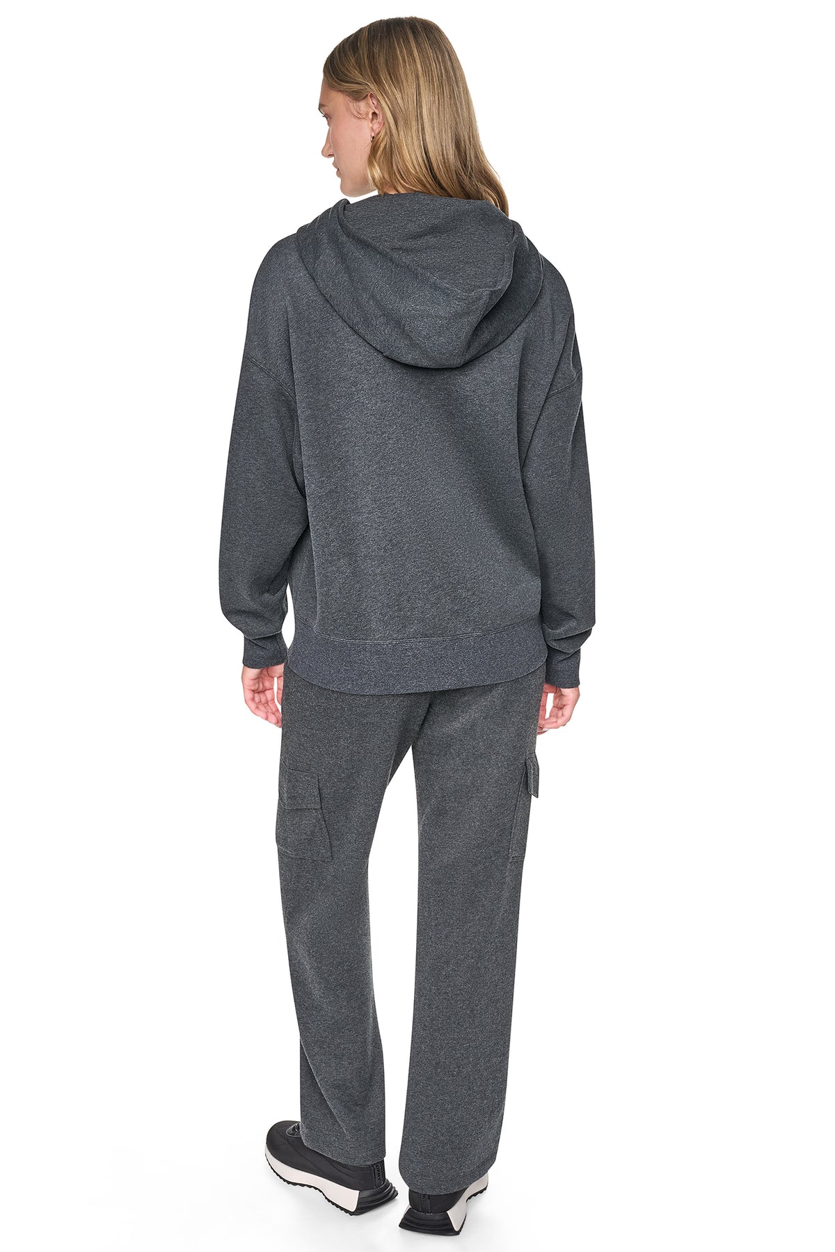 METALLIC BUBBLE LOGO HOODIE VIEW 2