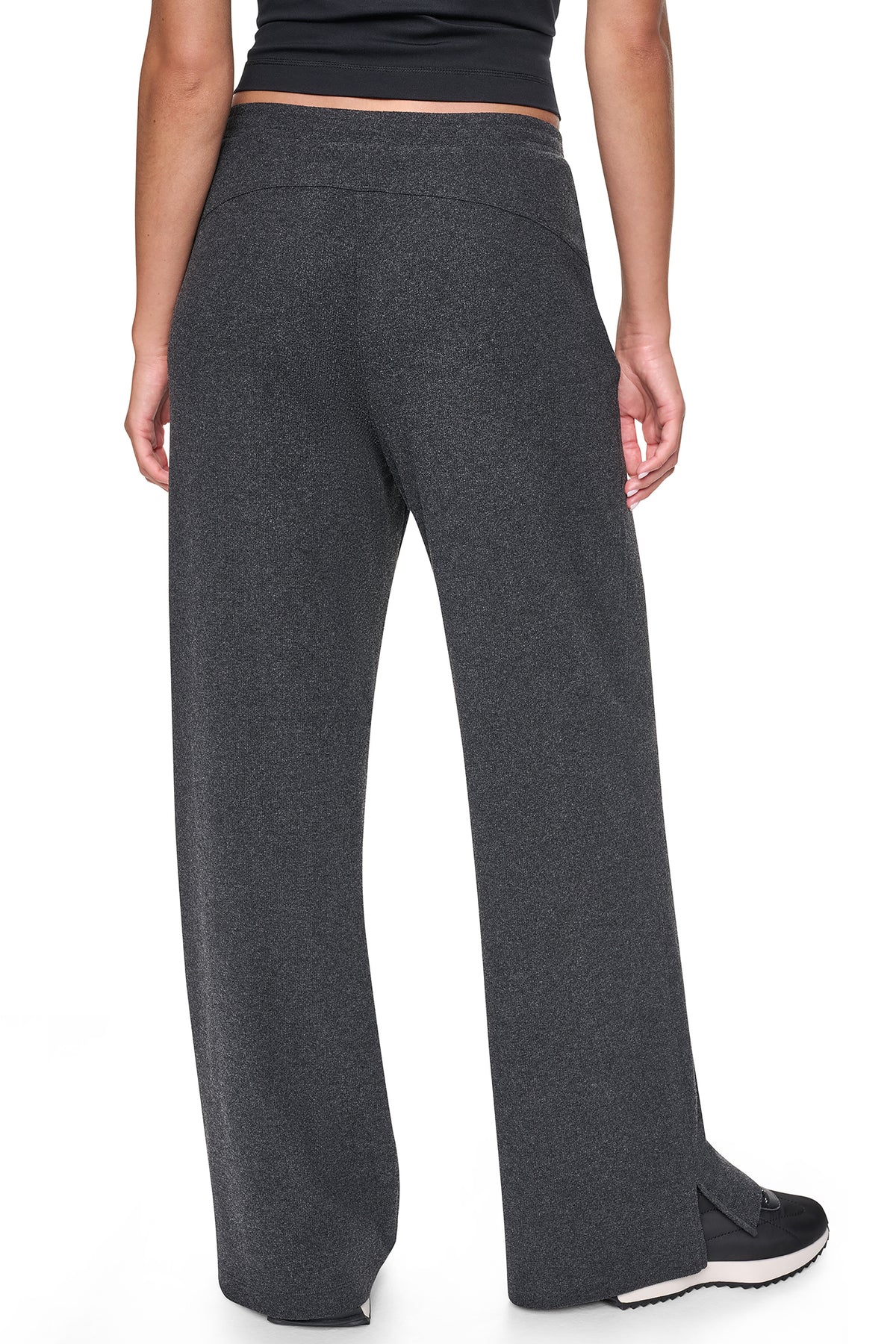 HIGH-RISE RELAXED STRAIGHT LEG PANT VIEW 2