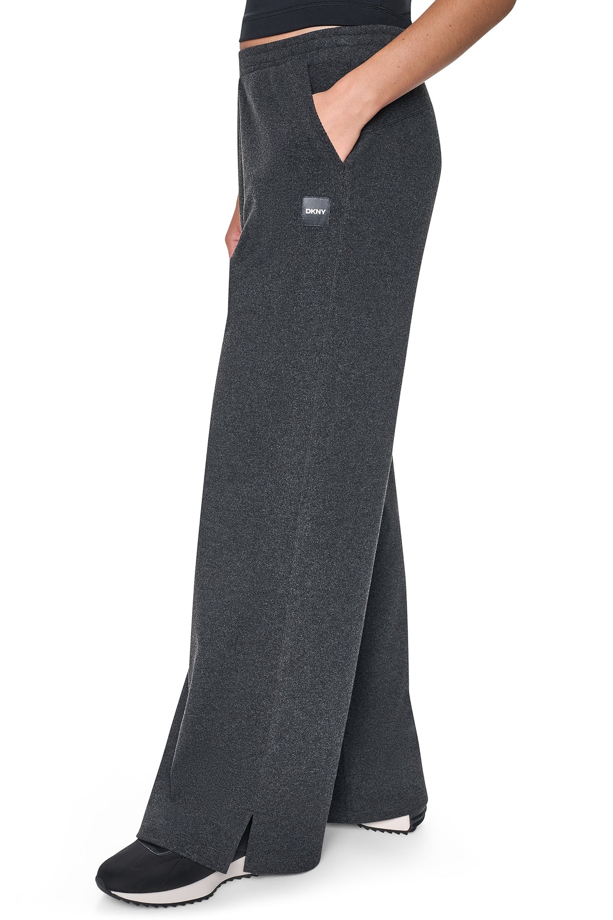 HIGH-RISE RELAXED STRAIGHT LEG PANT VIEW 2