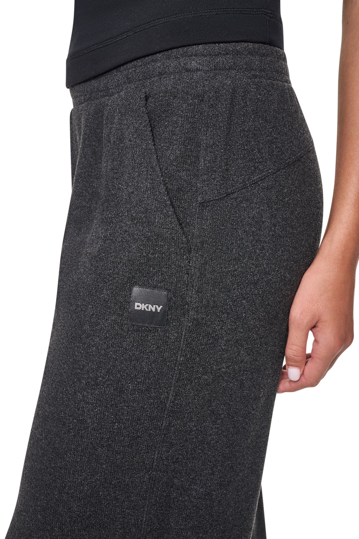 HIGH-RISE RELAXED STRAIGHT LEG PANT VIEW 2