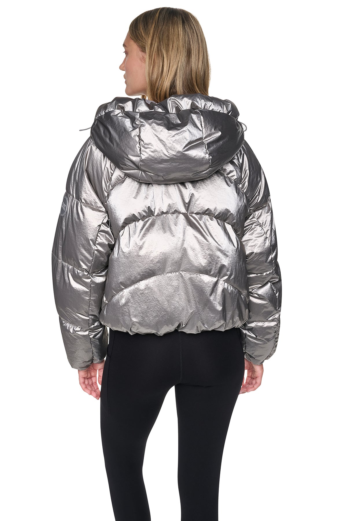 SHORT HOODED PUFFER VIEW 2