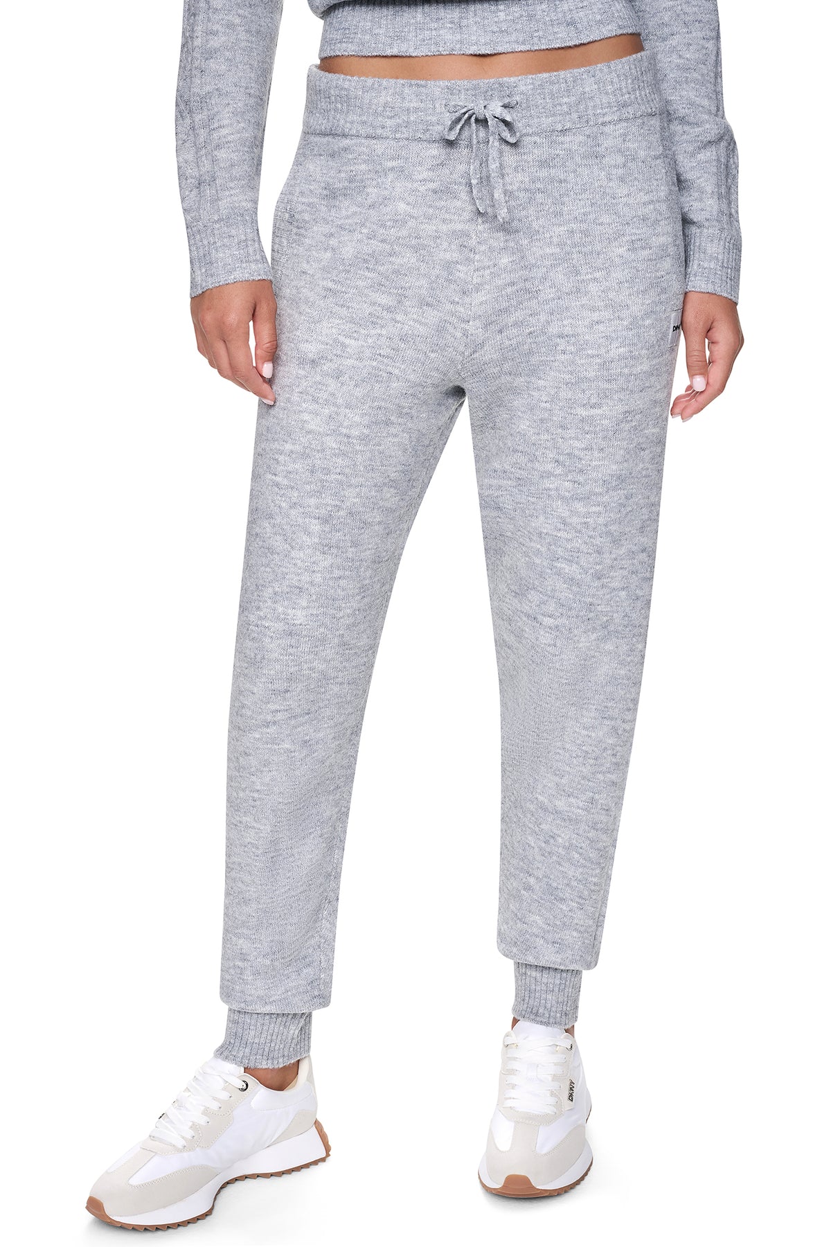 COZY CABLE HIGH-RISE SWEATER JOGGER VIEW 2