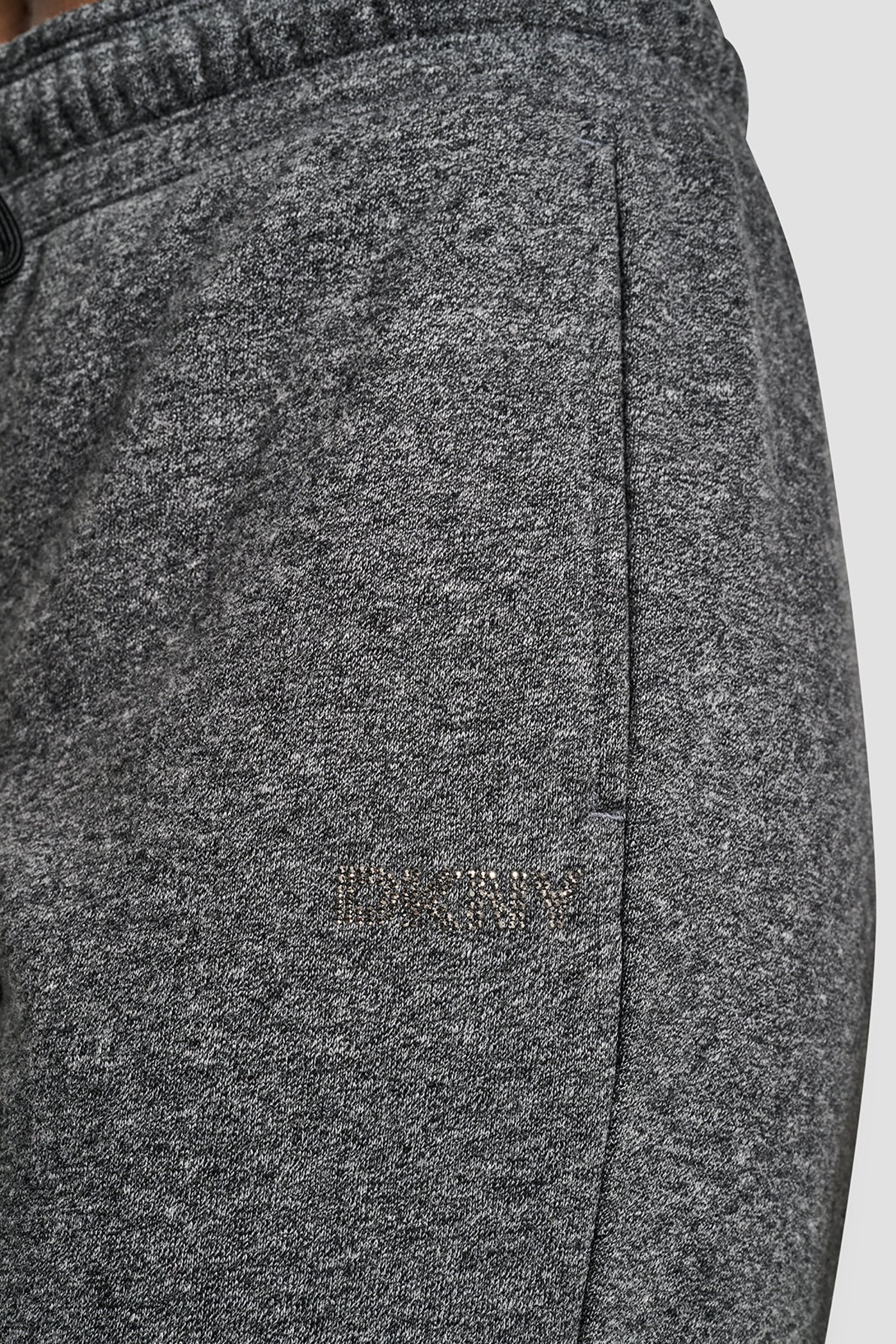RHINESTONE LOGO CUFFED JOGGER VIEW 4 | DKNY Sport